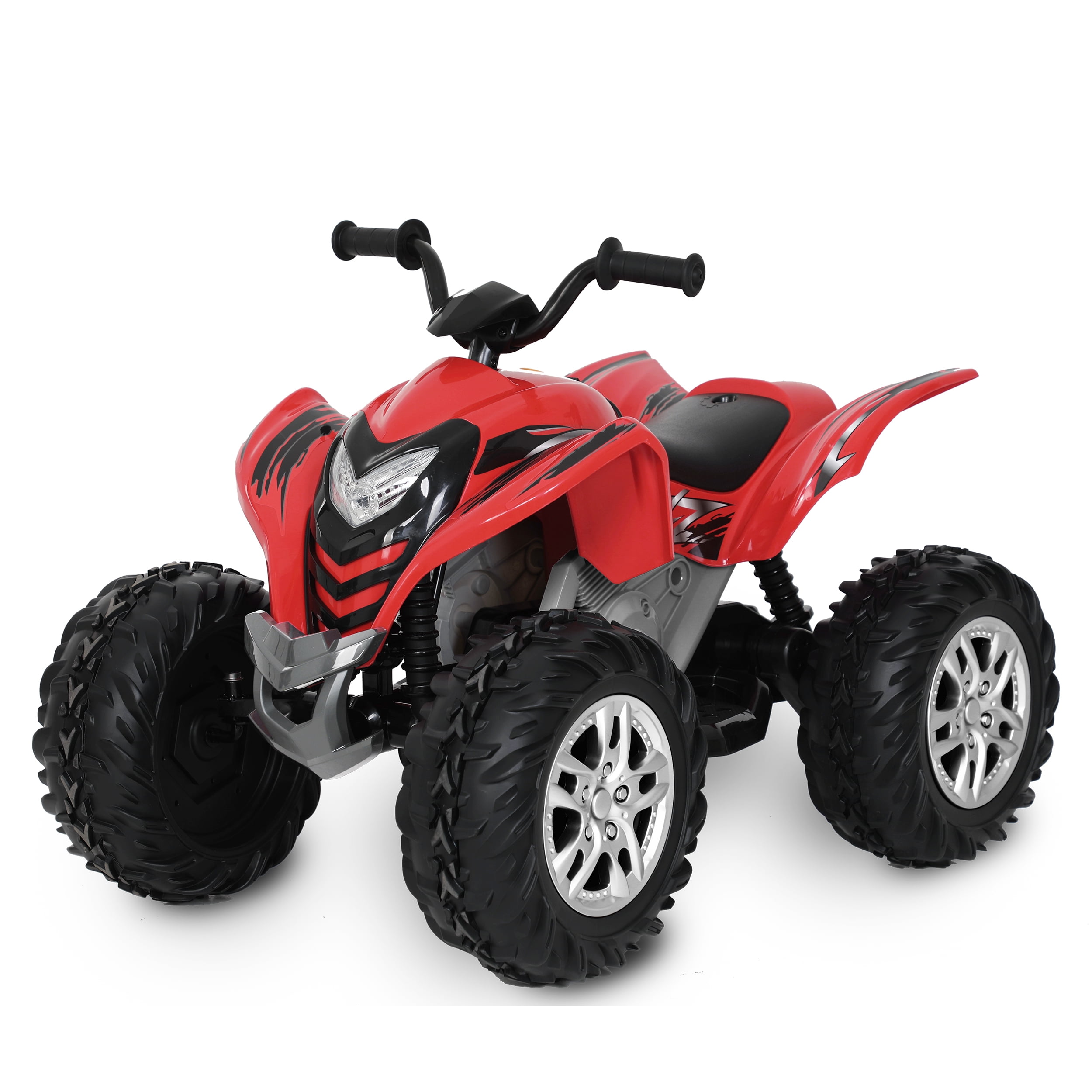 Powersport ATV 12-Volt Battery Ride-On Vehicle (Red)