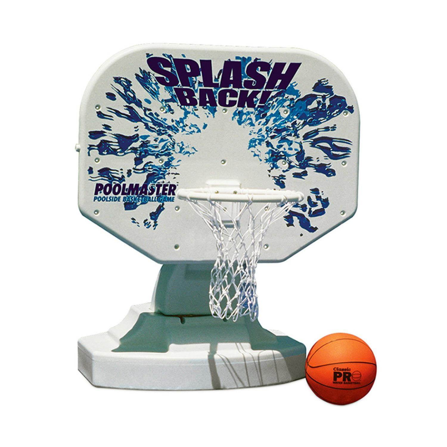 Poolmaster Splashback Poolside Basketball Outdoor Swimming Pool Game & Ball