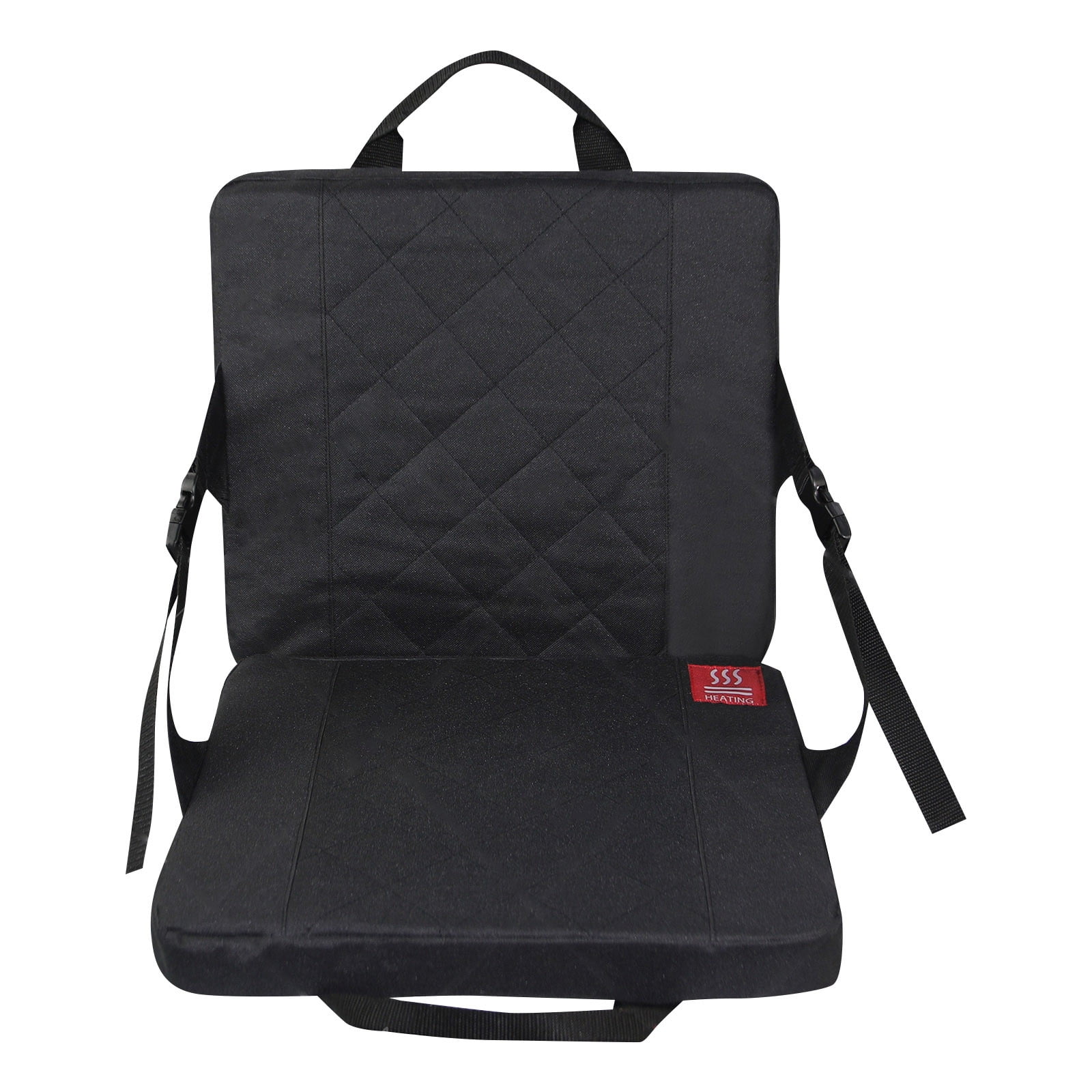 Portable Stadium Seat Heated Seat Cushion Extra Wide Heated Stadium Seat Upgrade 3 Level Heated Foldable Chairs For Bleachers (Mobile Power Not Included)