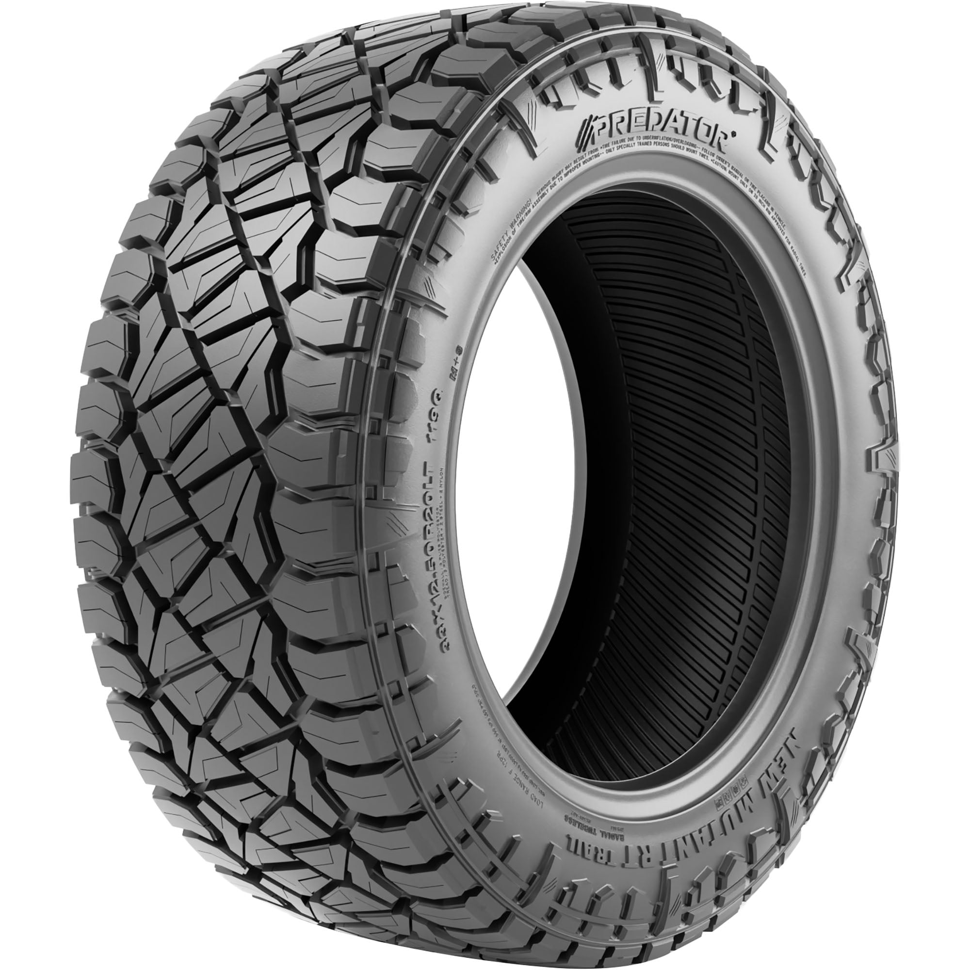 Predator New Mutant RT Trail EV Mud Terrain LT275/65R20 126/123S E Light Truck Tire
