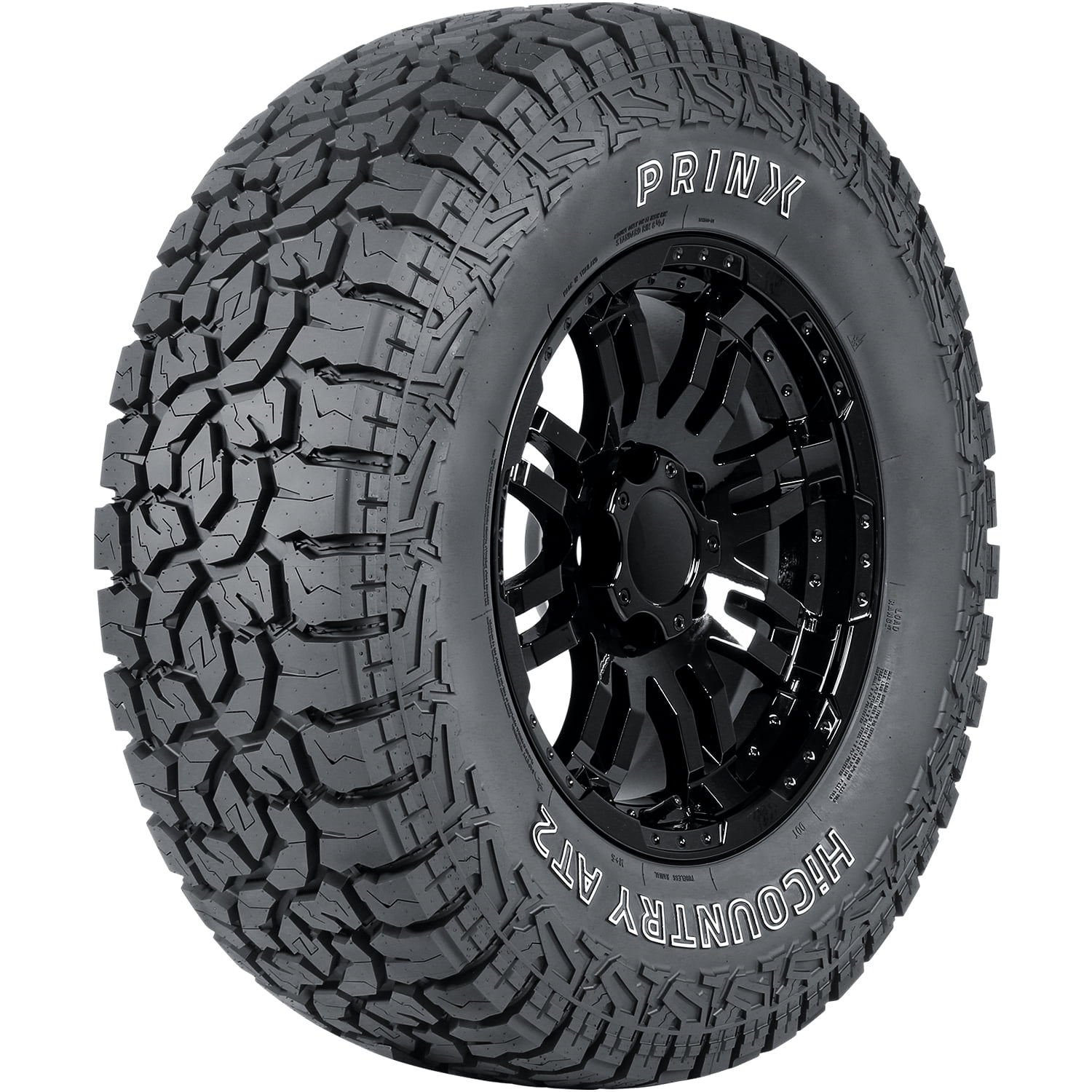 Prinx HiCountry A/T2 LT315/70R17 126/123S E 10 Ply a/t All Terrain All Weather Light Truck Tire