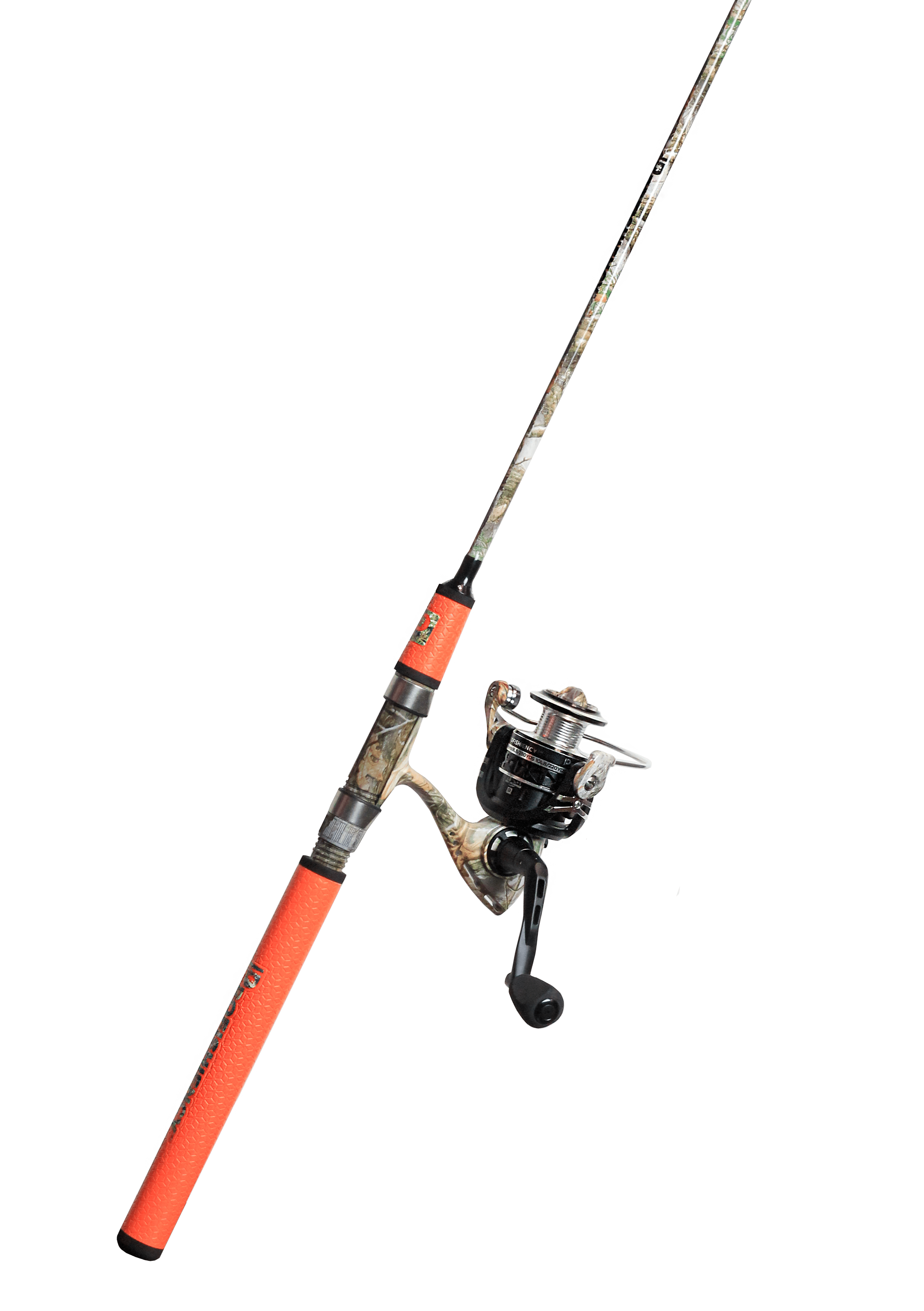 ProFISHiency 6' 8" Medium Action Spinning Fishing Rod and Reel Combo with Realtree Edge Camo