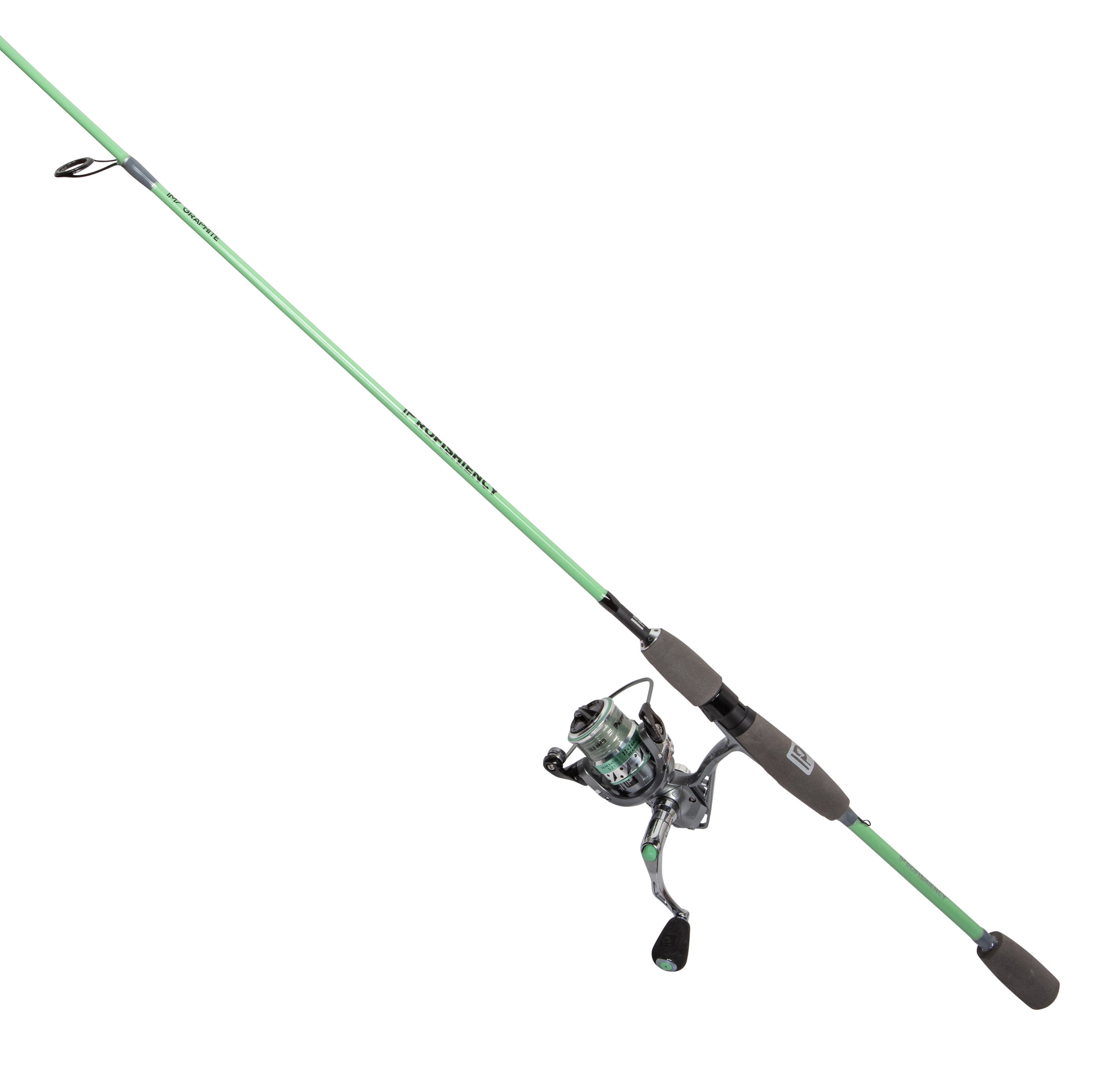 ProFISHiency 6ft 6in Medium Action Mint Spin Combo Fishing Rod & Reel
