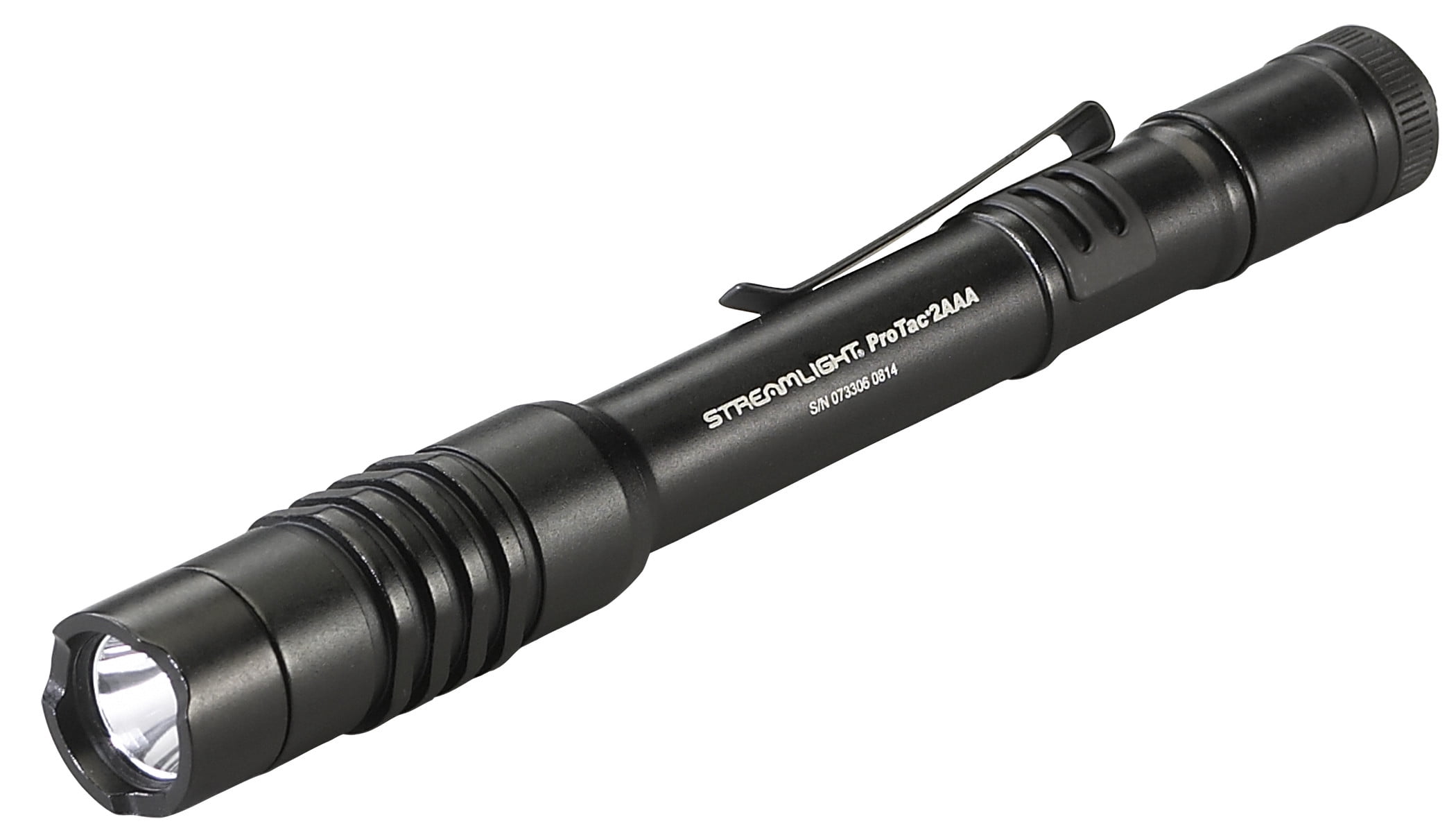 Streamlight ProTac 2AAA Compact Tactical Handheld Flashlight, Black