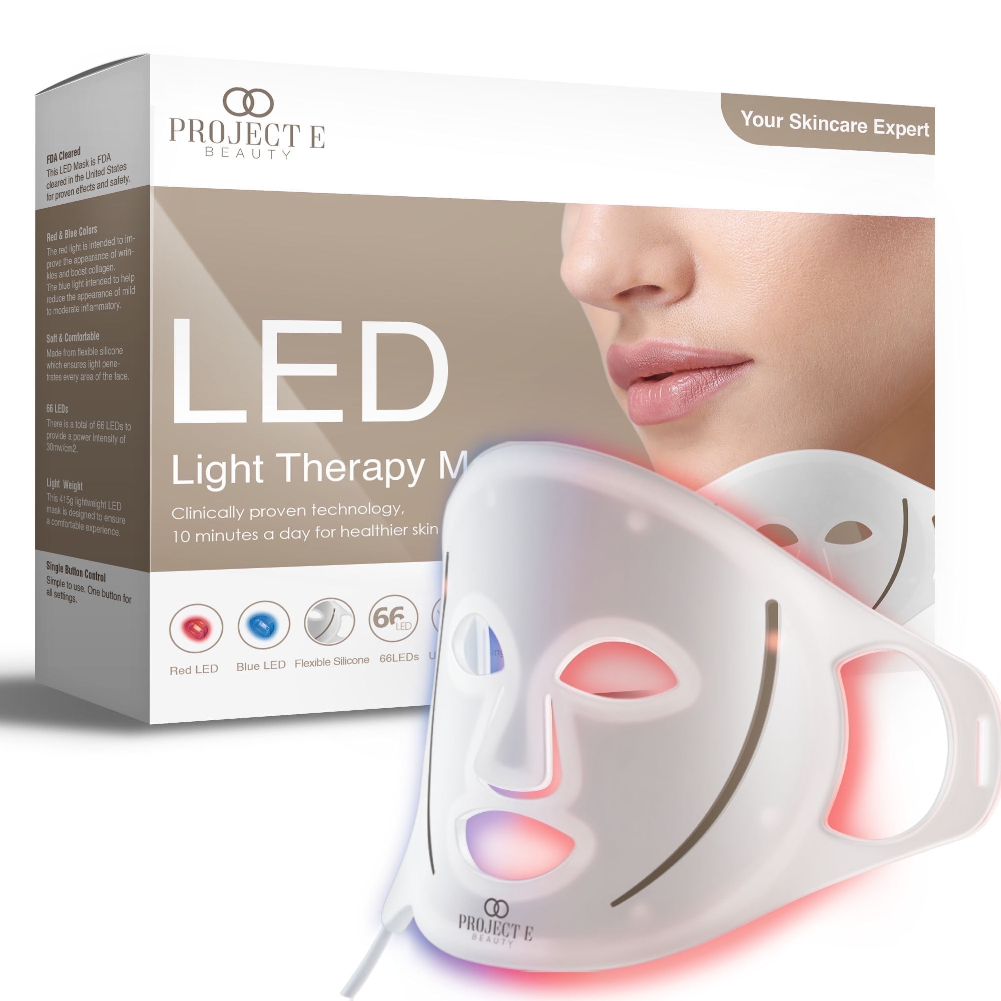 Project E Beauty LED Light Therapy Mask