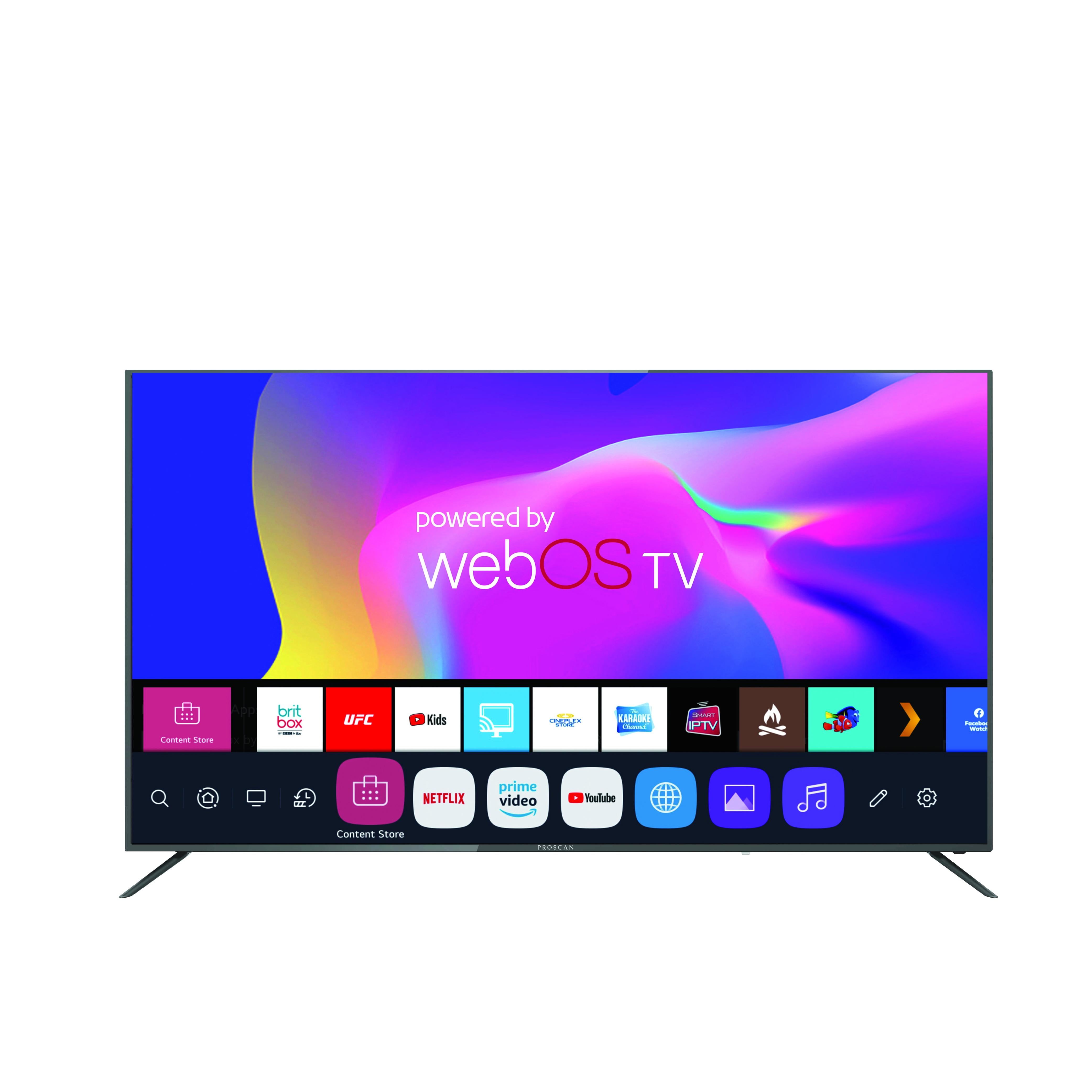 Proscan 70" Class 4K UHD 2160P HDR WEBOS Smart TV, Black, PWOSU7045