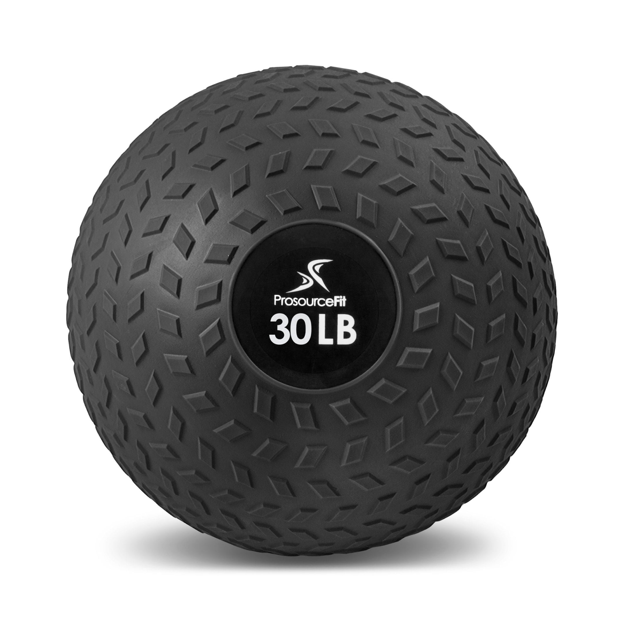 ProsourceFit Tread Slam Medicine Balls w/ Ultra Grip for Weighted Workouts, 30 lb
