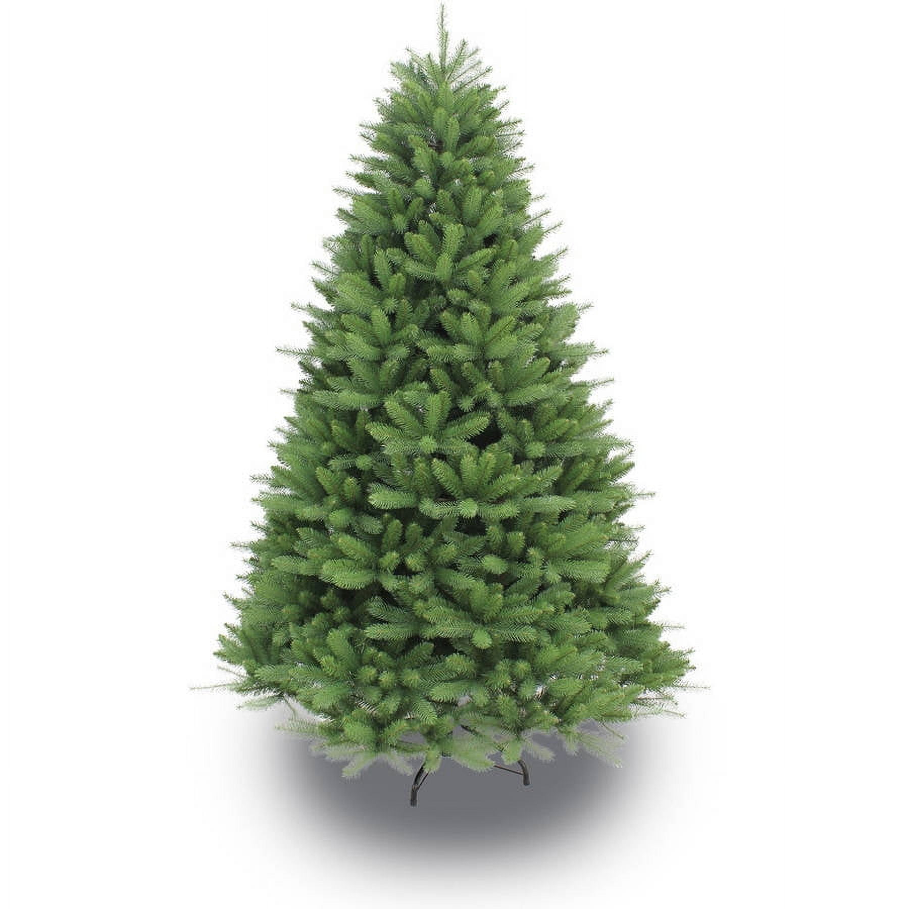 Puleo International Green Unlit Fir Christmas Trees, 7.5'