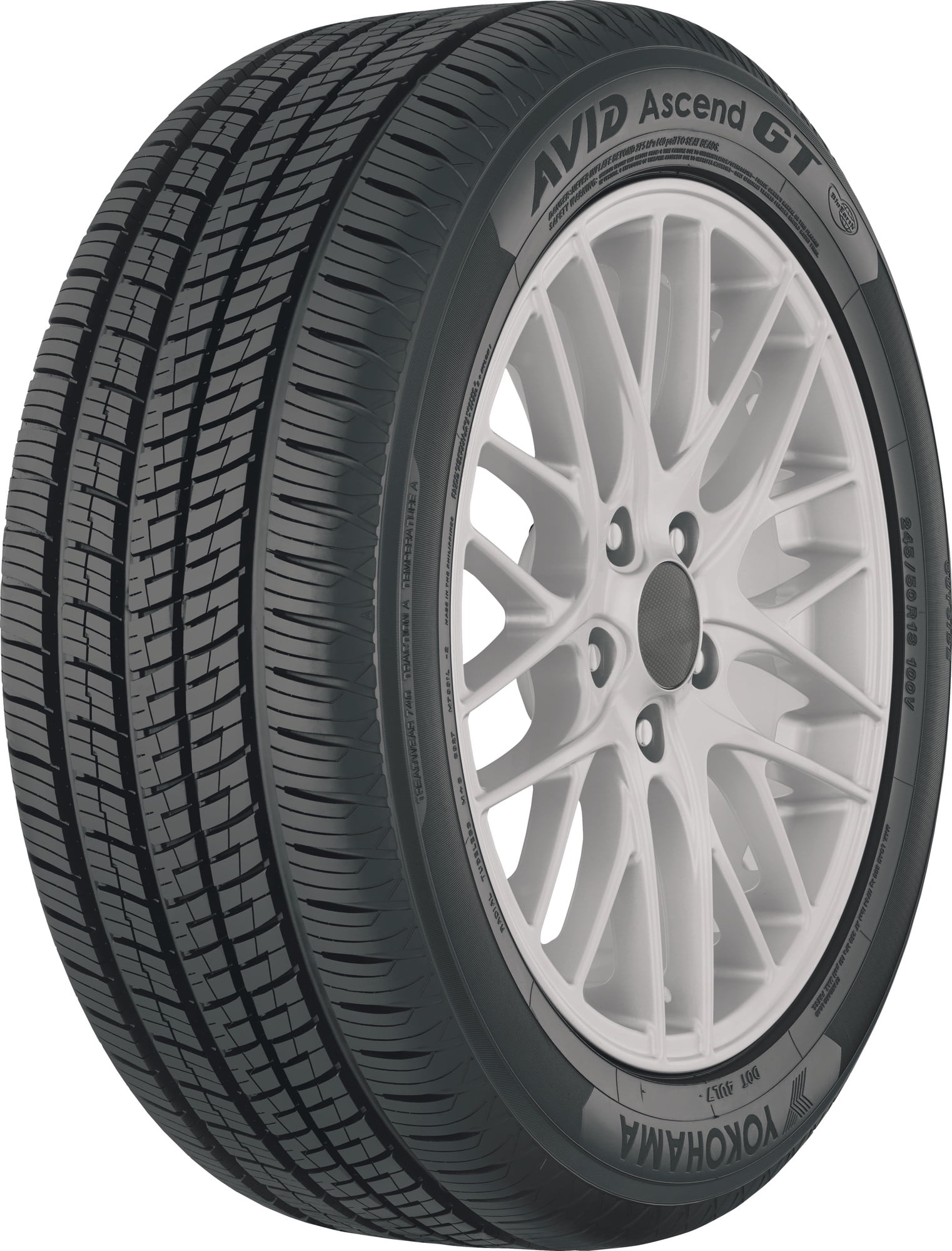 Set of 2 Yokohama Avid Ascend GT 195/65R15 91H Tires 1956515 195 65 15