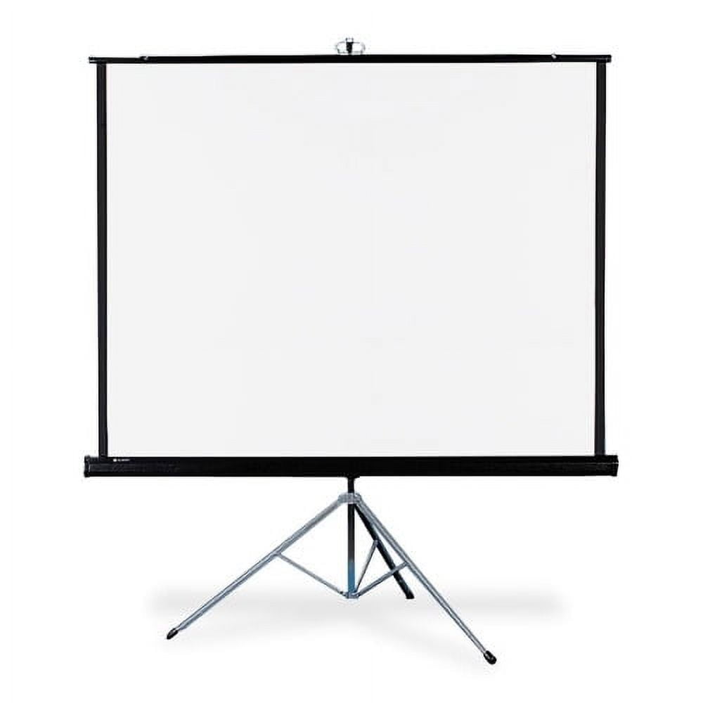 Quartet Manual Projection Screen 1:1 - Matte White - 70" x 70" - 1.1 Gain - Surface Mount