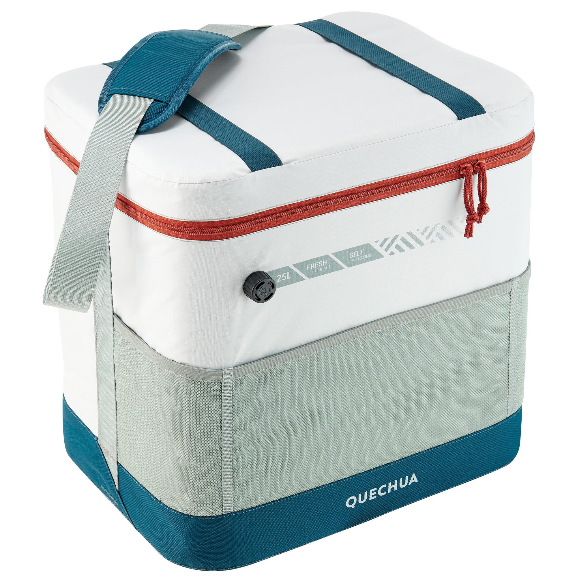 Quechua Camping 25 Can Soft Cooler Bag, White