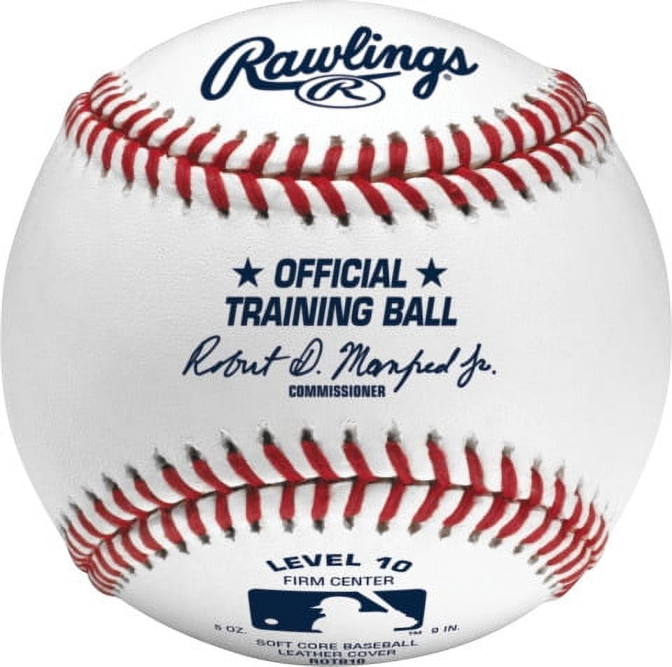 Rawlings | Level 10 Polyeurethane Firm Center Training Baseball | Youth/10U | ROTB10 | 12 Count