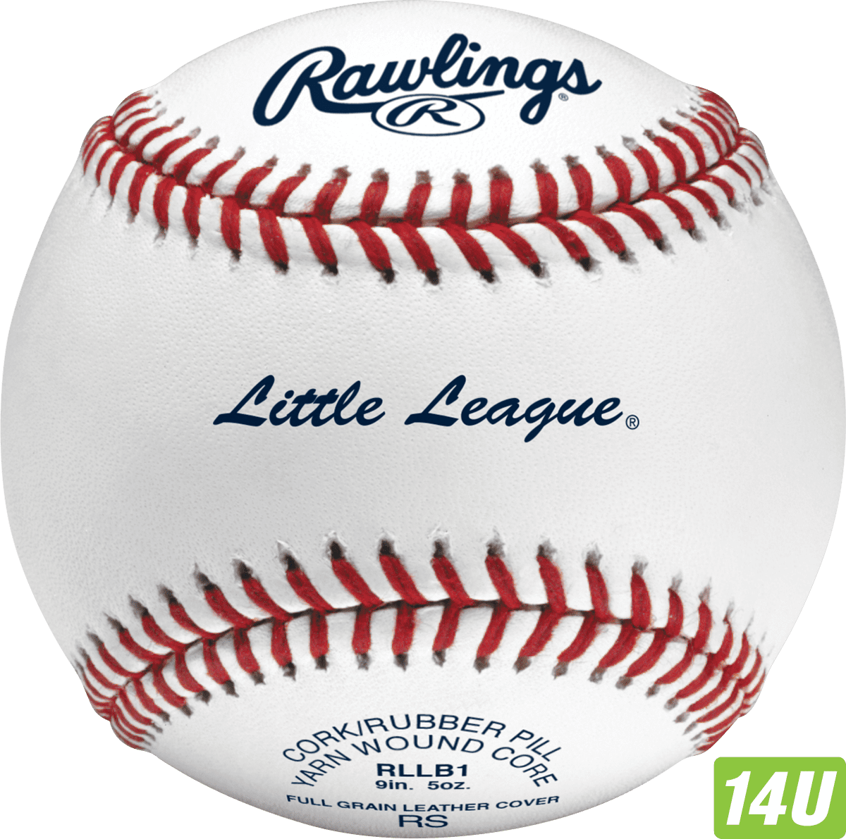 Rawlings | Little League Baseballs | Competition Grade | RLLB1 | Youth/14U | 12 Count