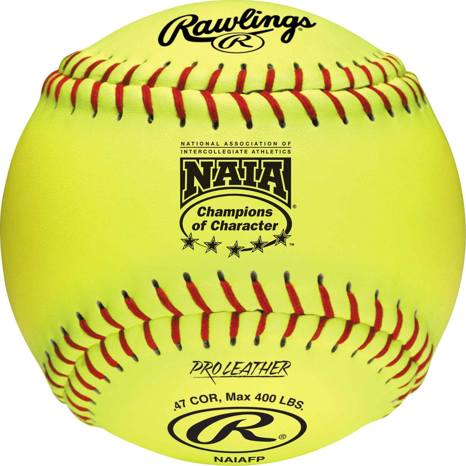 Rawlings | NAIA 12" Official Softballs | NAIA League | Game Use | 12U+ | 12 Count