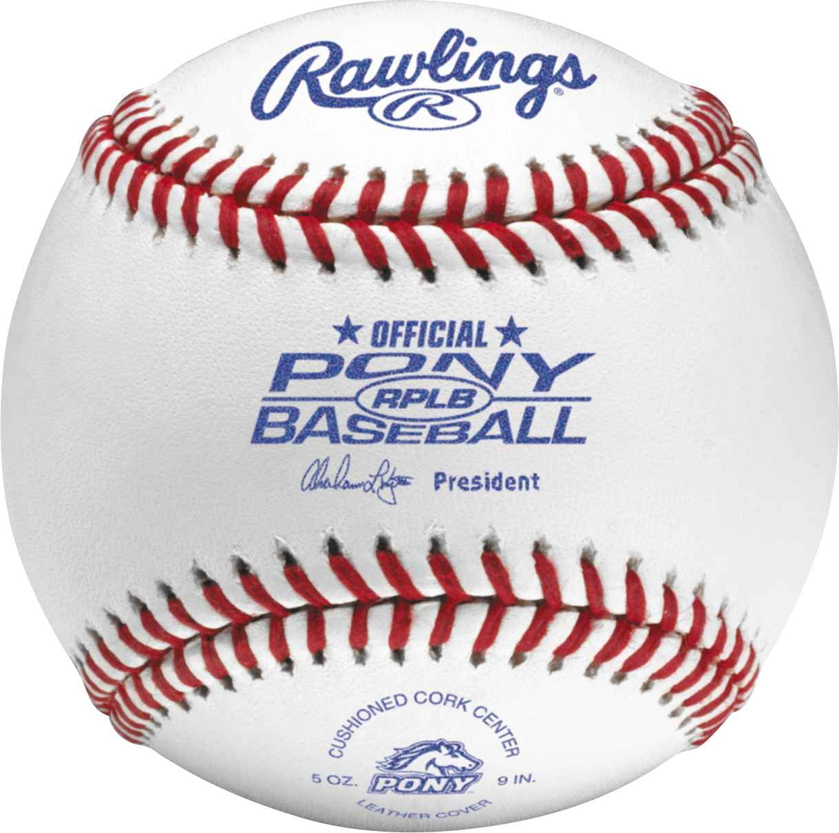 Rawlings Pony League Tournament Grade Cushioned Cork Center Baseballs