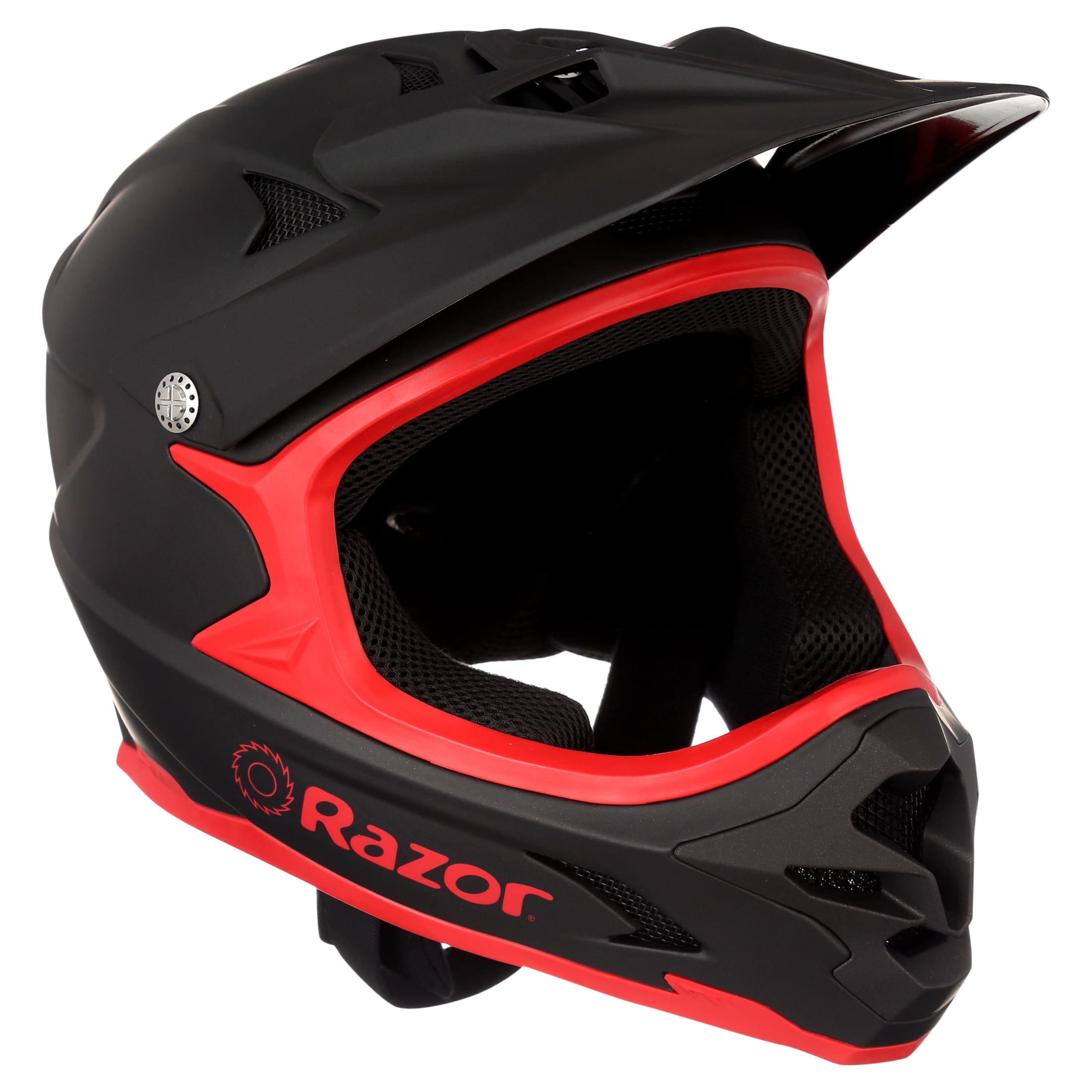 Razor Full Face Multi-Sport Helmet, Black/Red, Child