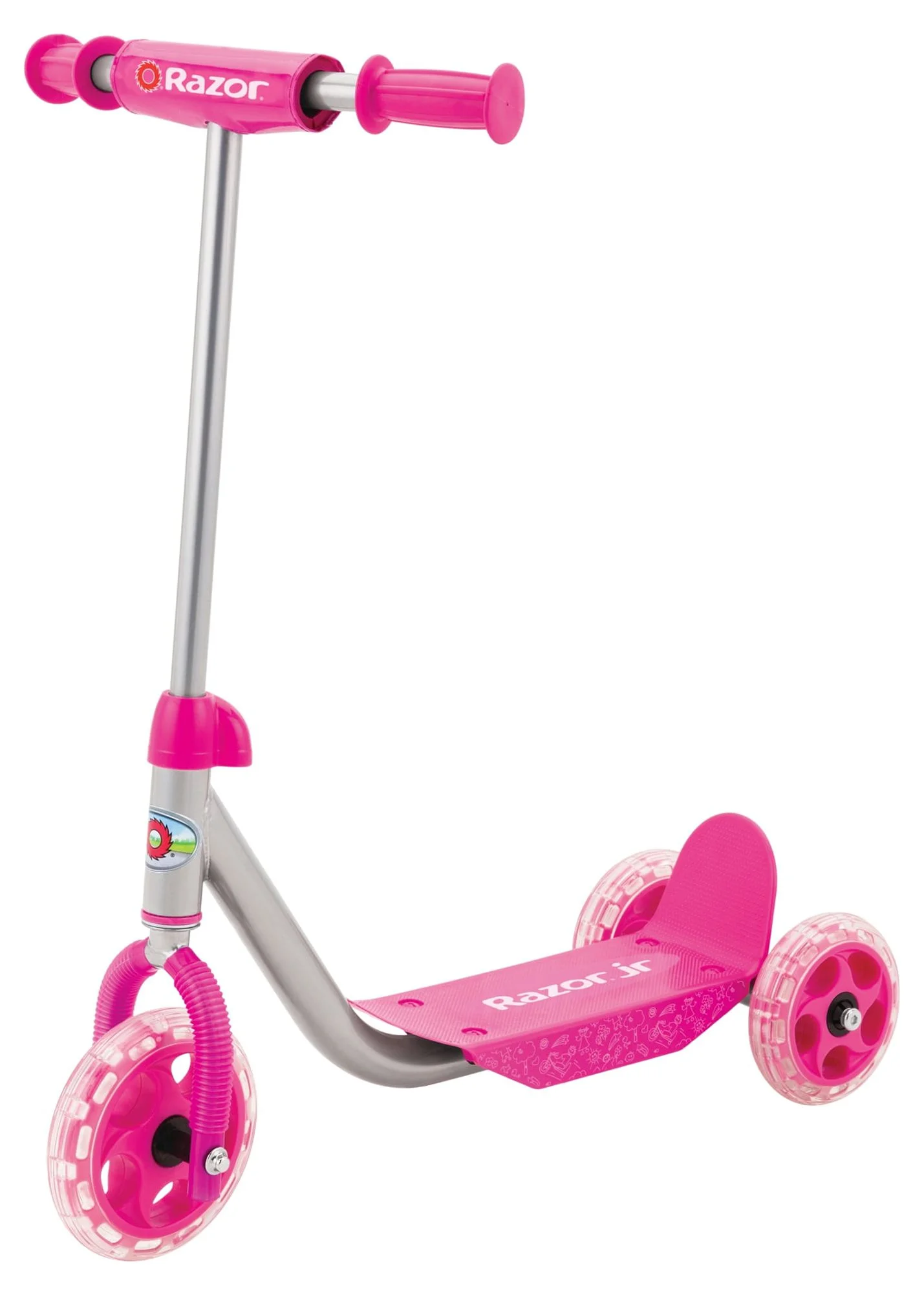Razor Jr. Lil' Kick - 3-wheel Kick Scooter for Younger Children (Ages 3+), Max Rider Weight 44 lb (20 kg)
