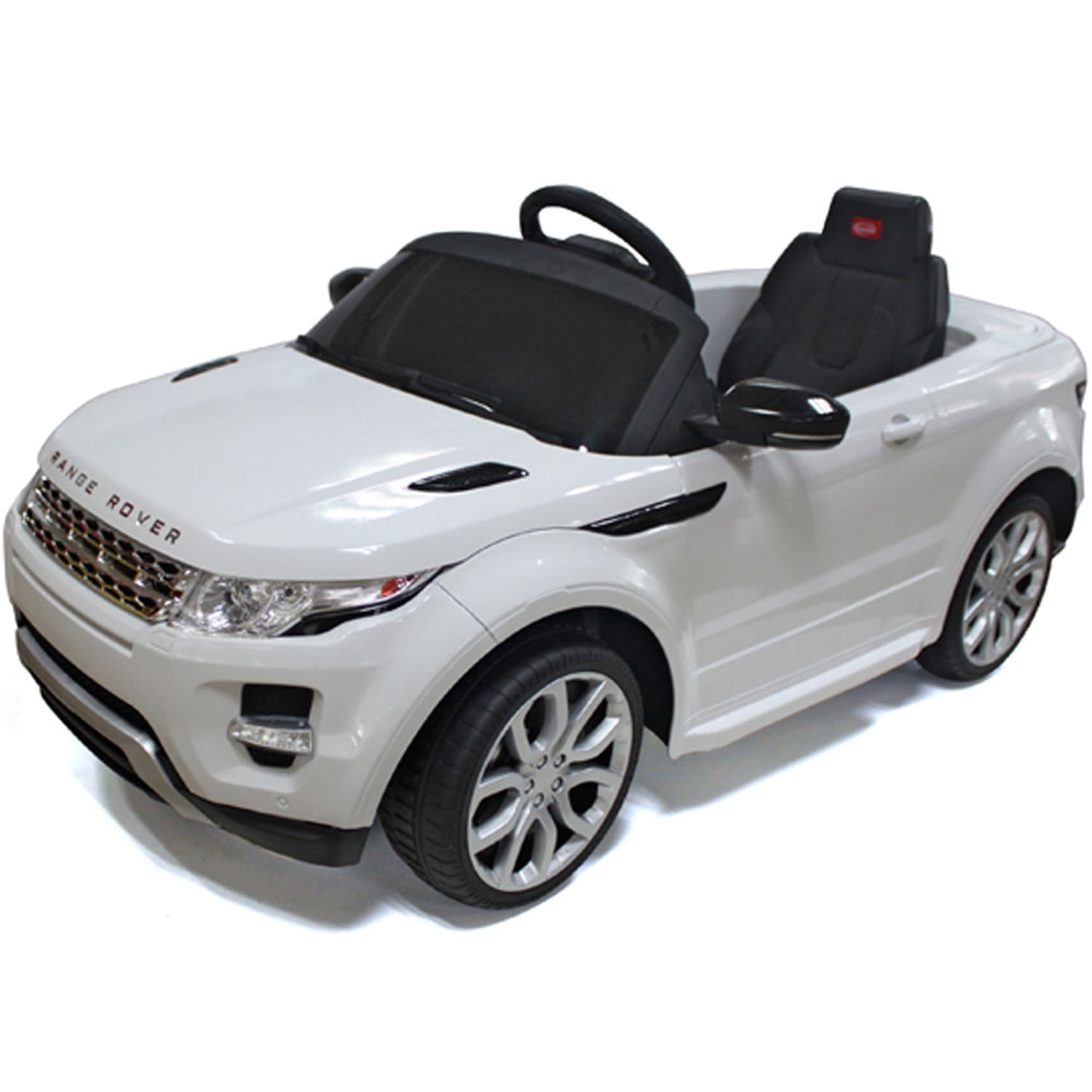 Rastar Land Rover Evoque Remote Controlled 12v Battery Powered Ride On Car White