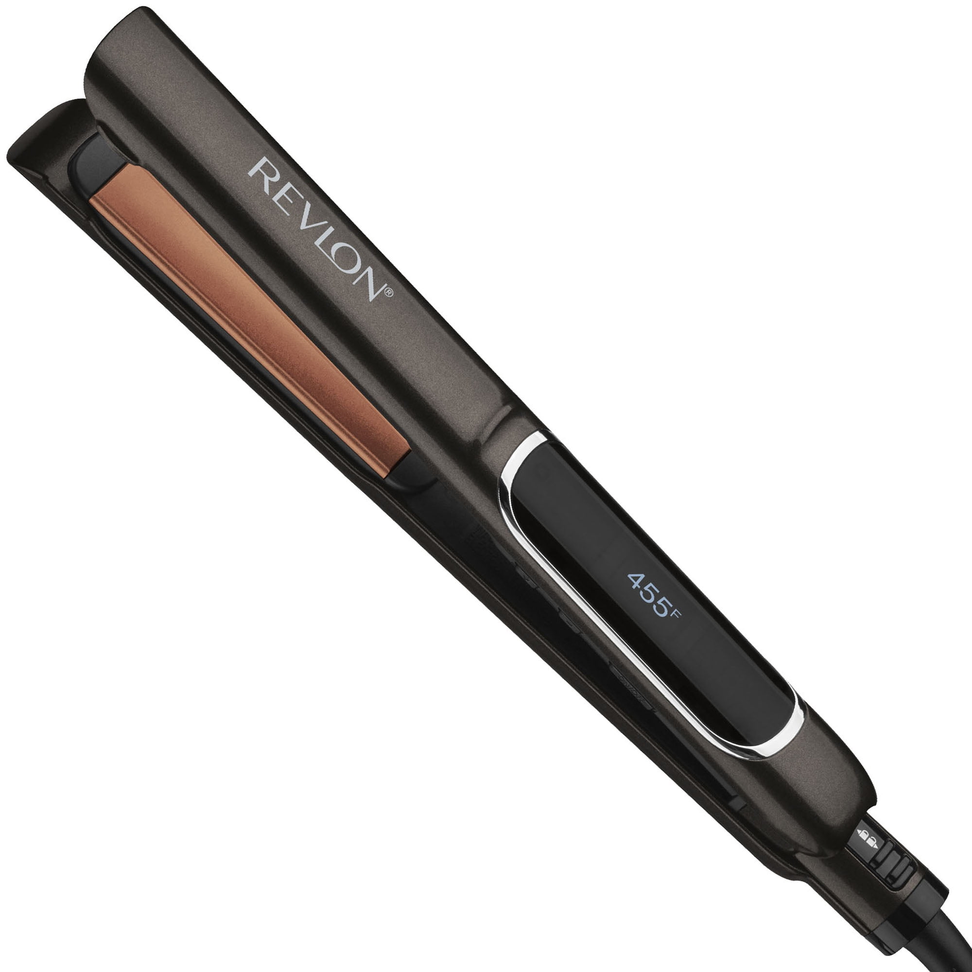 Revlon Salon Straight Copper + Ceramic Smooth Flat Iron, 1"
