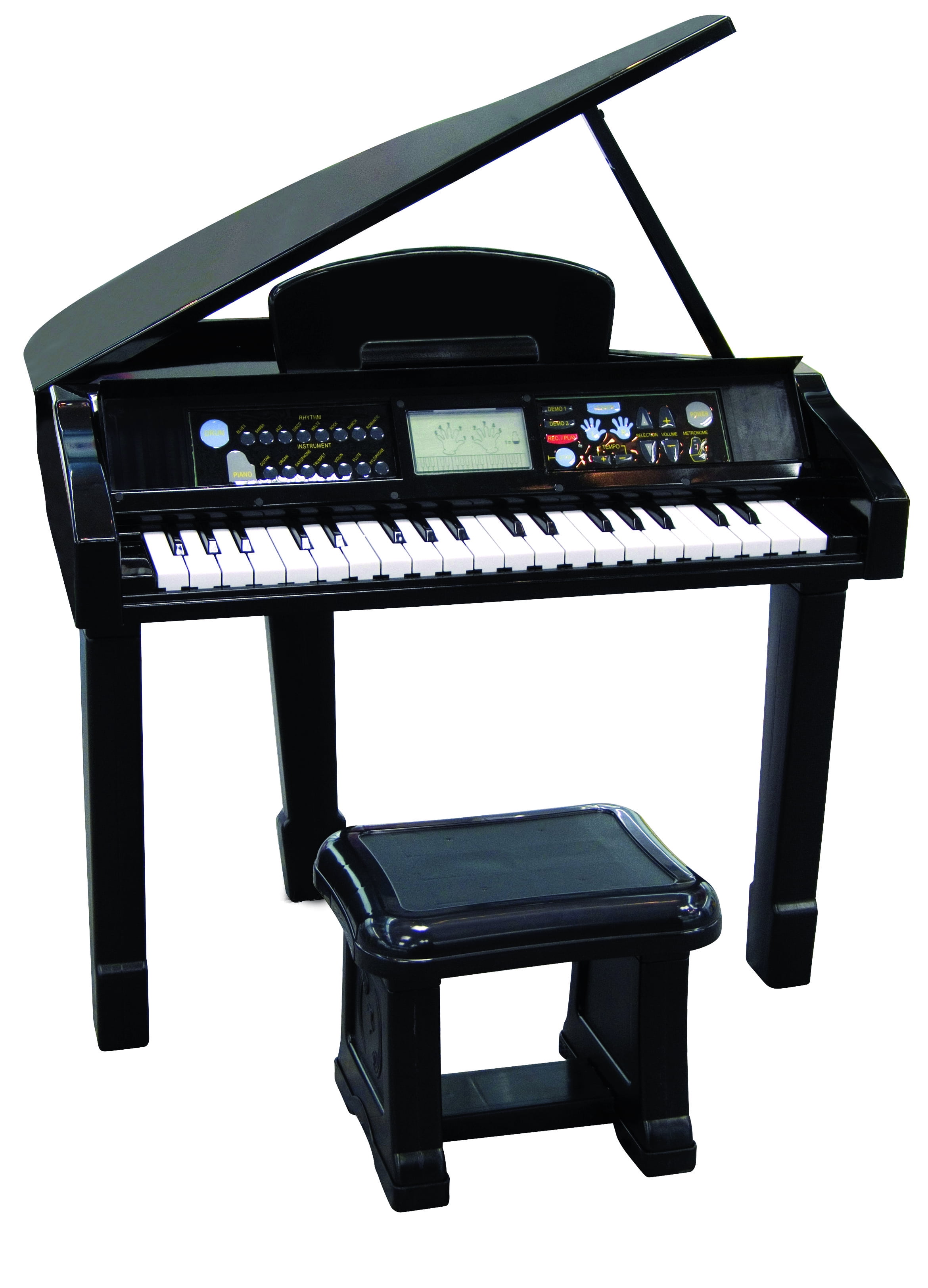 Red Box Toy Digital Piano with Stool, Children 3 Years and up