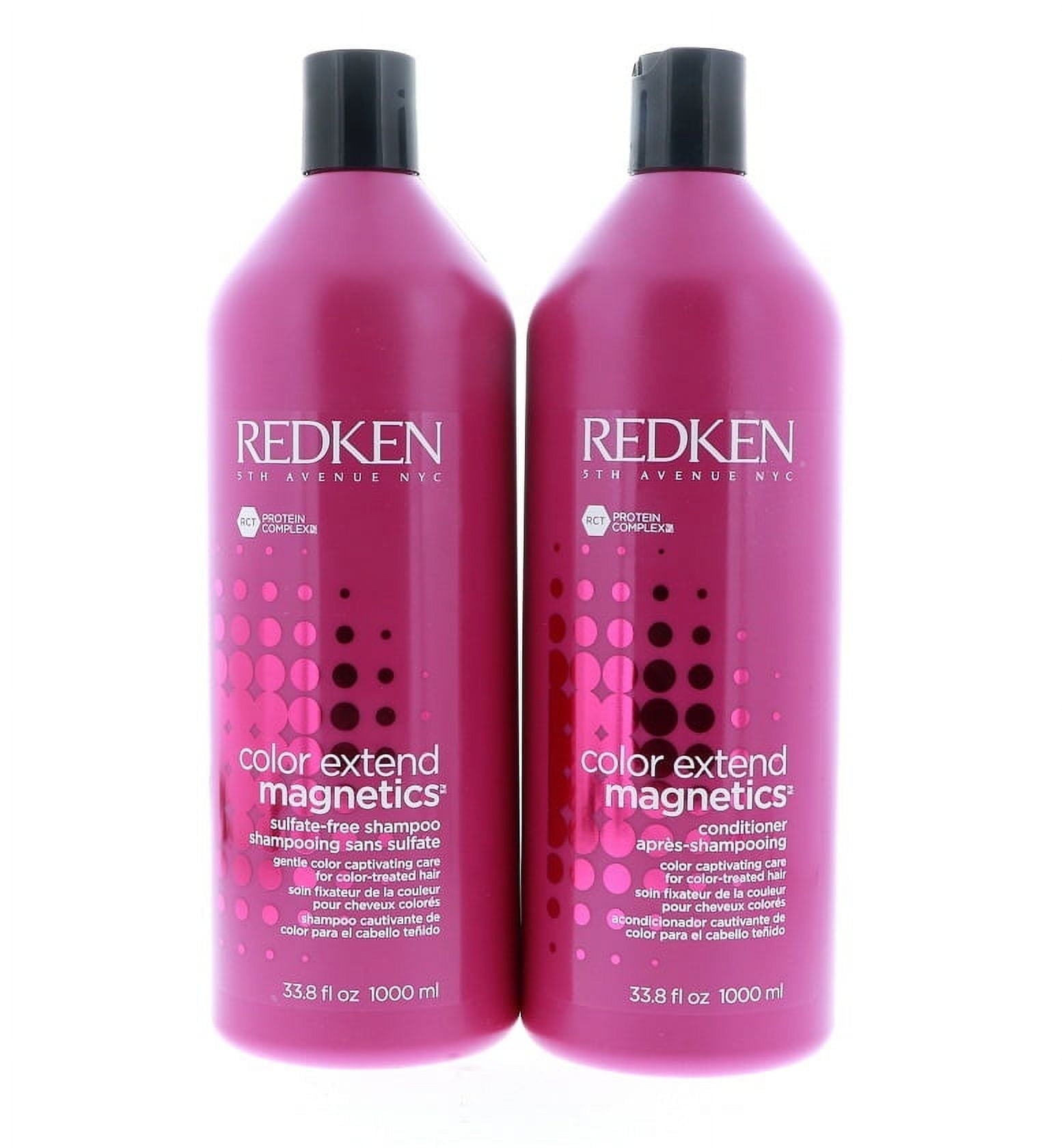 Redken Color Extend Magnetic Shampoo, 33.8 oz 1 Pc, Redken Color Extend Magnetics Conditioner 33.8 oz 1 Pc