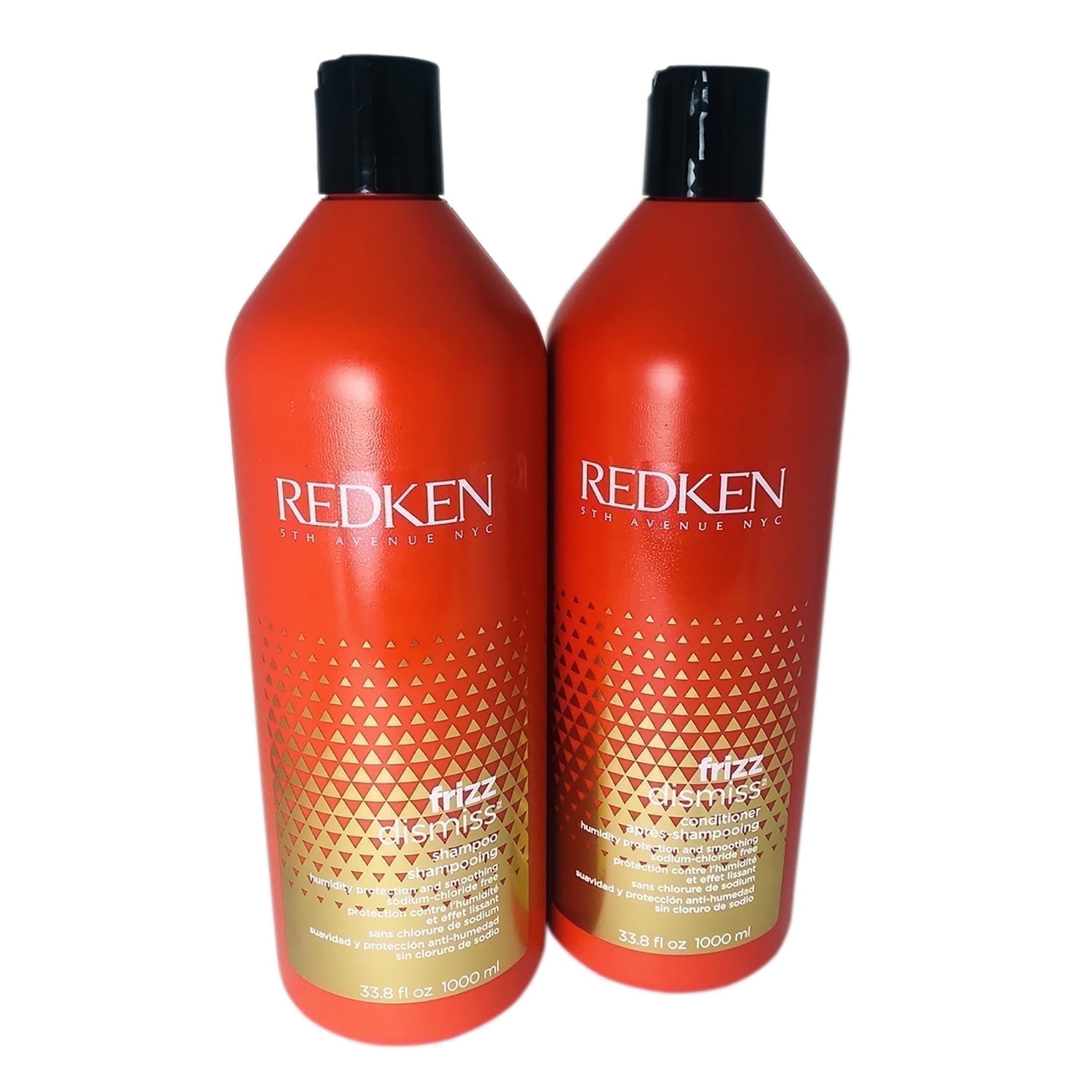 Redken Frizz Dismiss Shampoo and Conditioner 33.8 oz Each