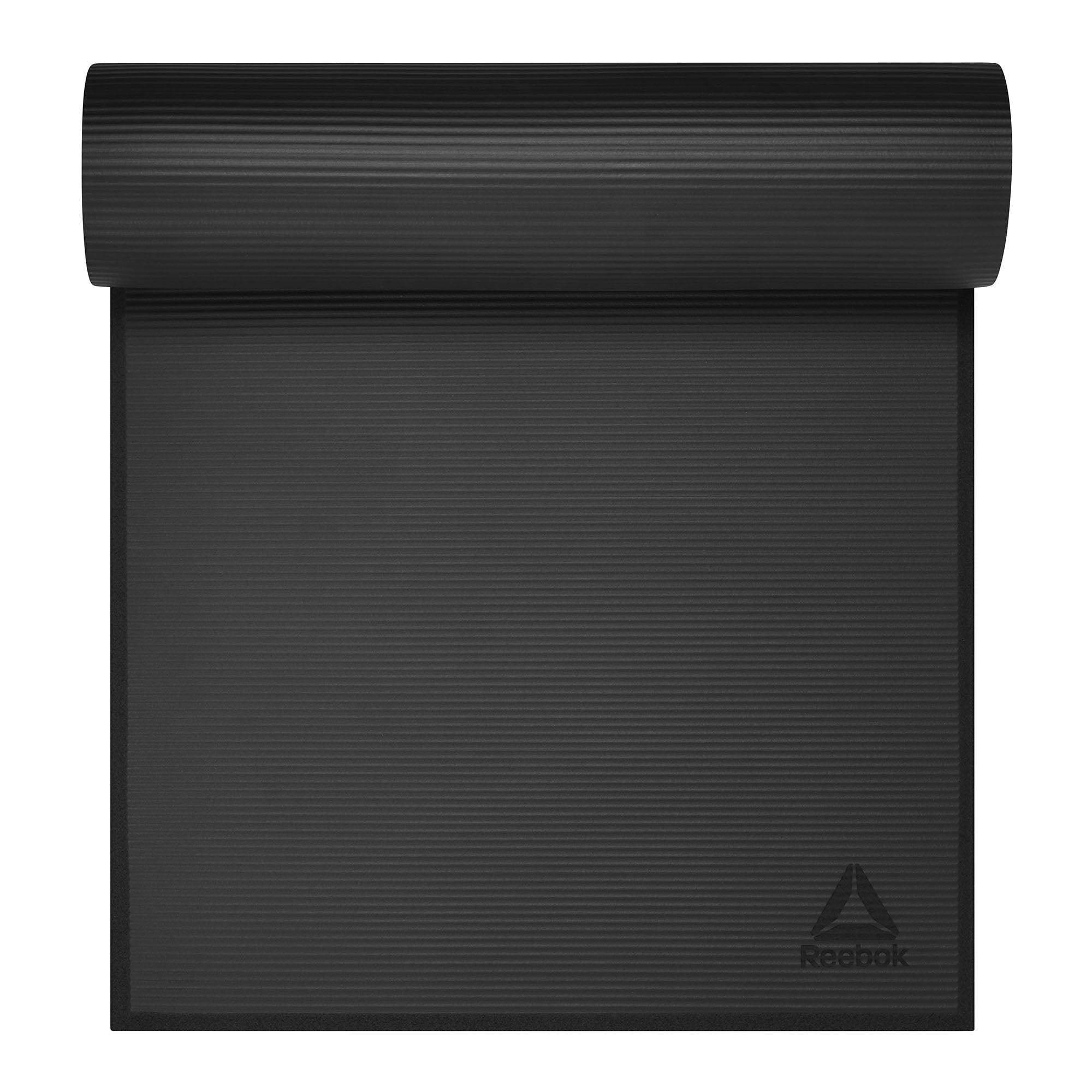 Reebok Delta Performance Fitness Mat - Black, 72" X 24" X 15Mm
