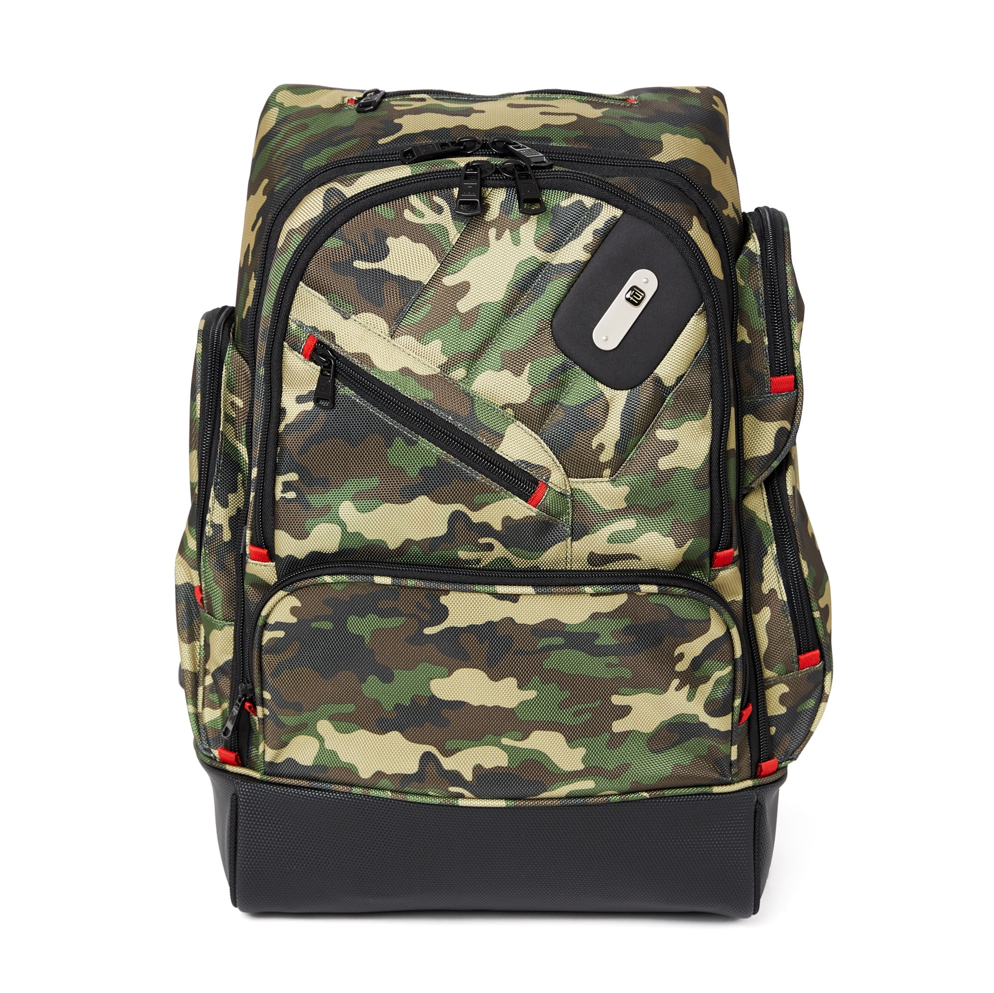 Refugee 15 Inch Sleeve Laptop Backpack, Padded Computer Bag For Commute or Travel, 1680 Denier, Camo