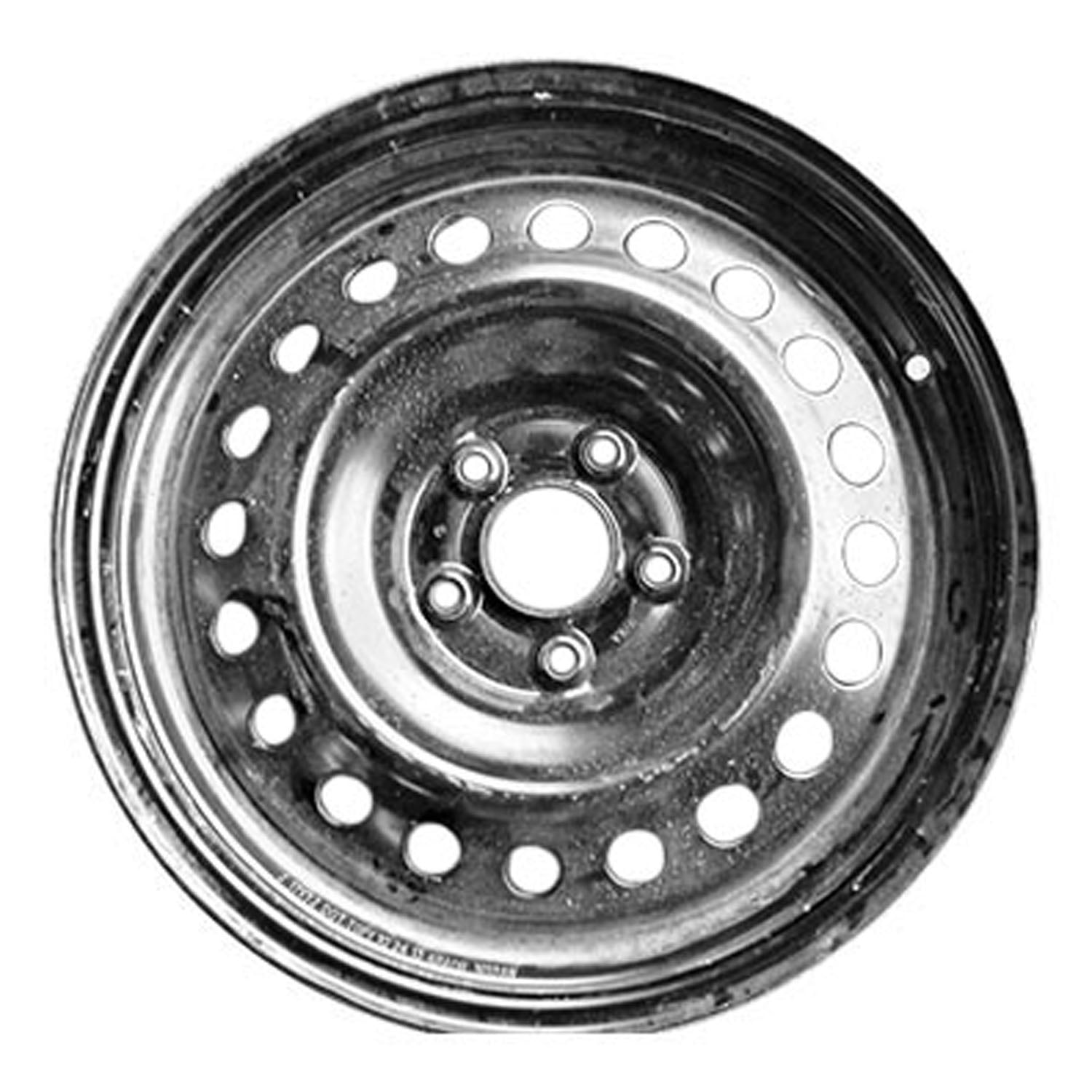 Remanufactured Painted Black Steel Wheel 17 x 7 fits 2014-2020 Nissan Rogue