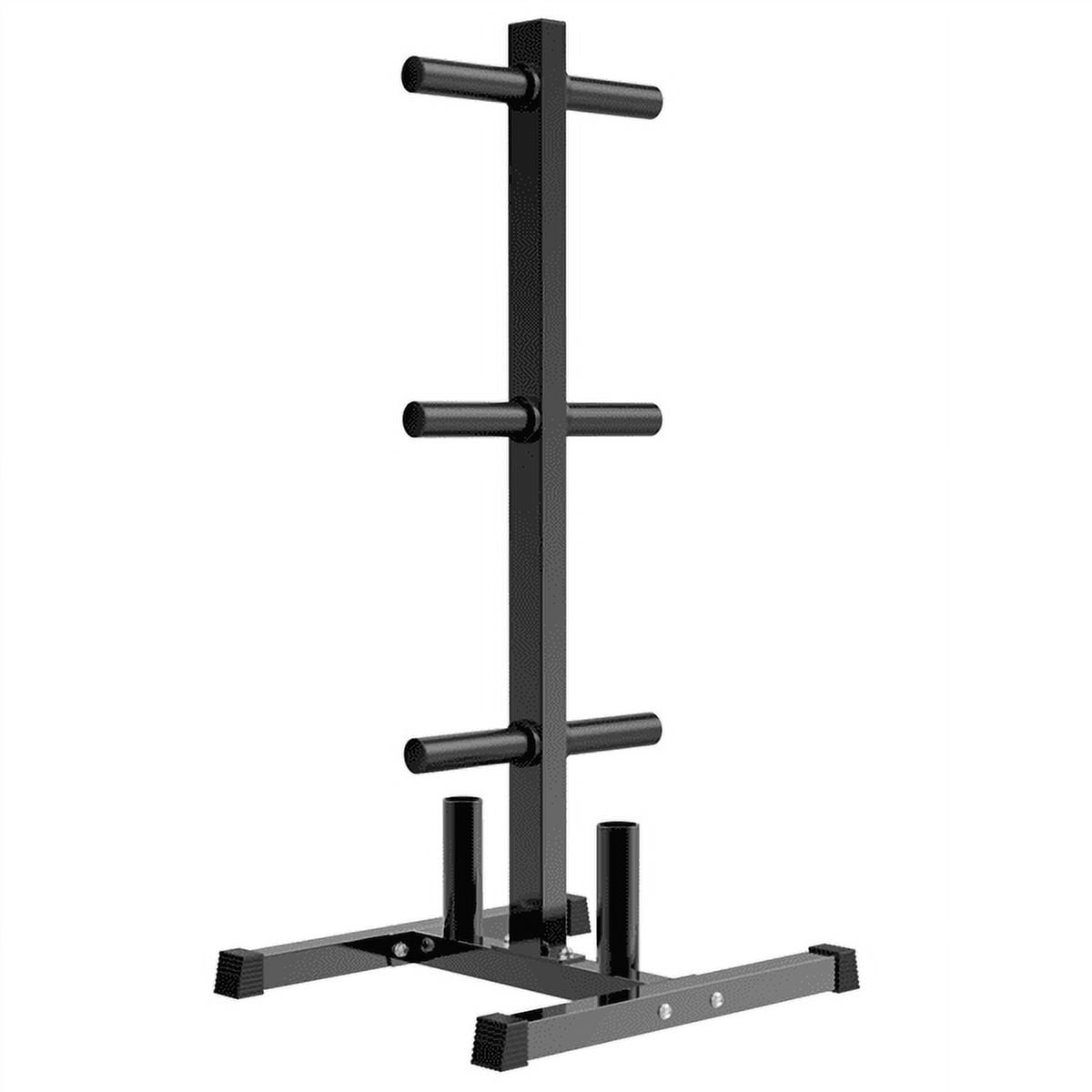 Renwick 2 inches Olympic Weight Plate and Barbell Storage Tree Stand Rack
