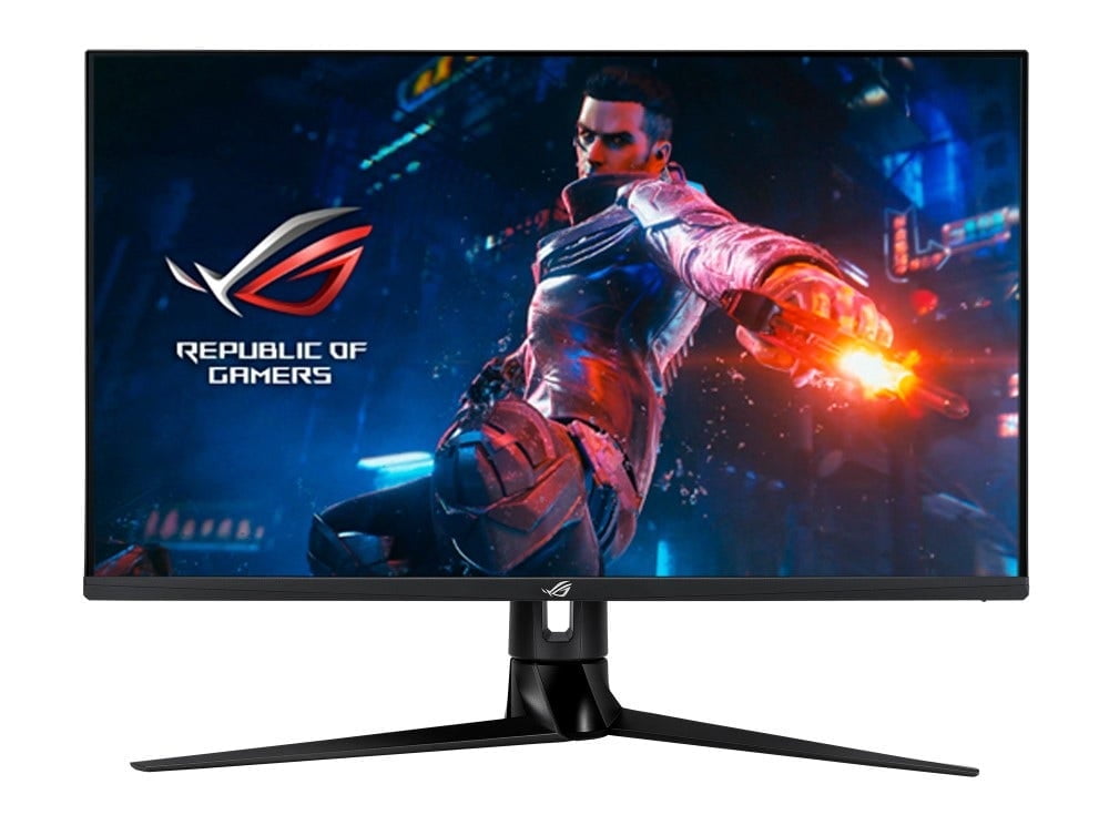 Restored ASUS ROG Swift PG329Q 32” Gaming Monitor, 1440P WQHD (2560x1440), Fast IPS, 175Hz (Supports 144Hz), 1ms, G-SYNC Compatible, Extreme Low Motion Blur Sync, Eye Care, HDMI DisplayPort USB, DisplayHDR 600 (Refurbished)