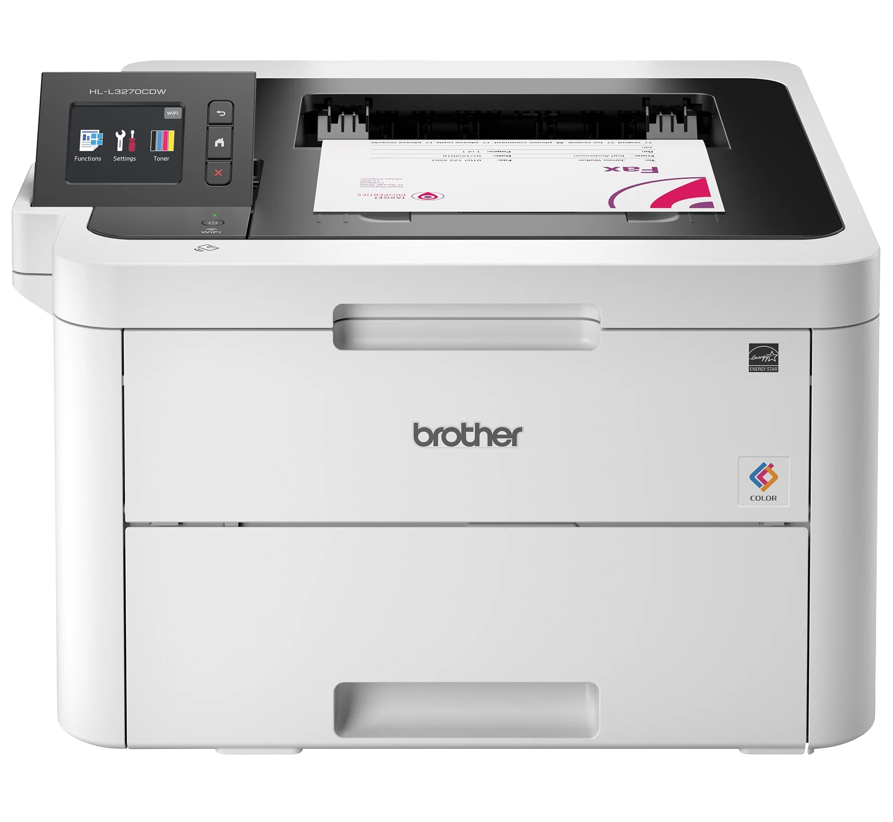 Restored Brother Digital Color Printer HL-L3270CDW with NFC, Wireless & Duplex Printing (Refurbished)