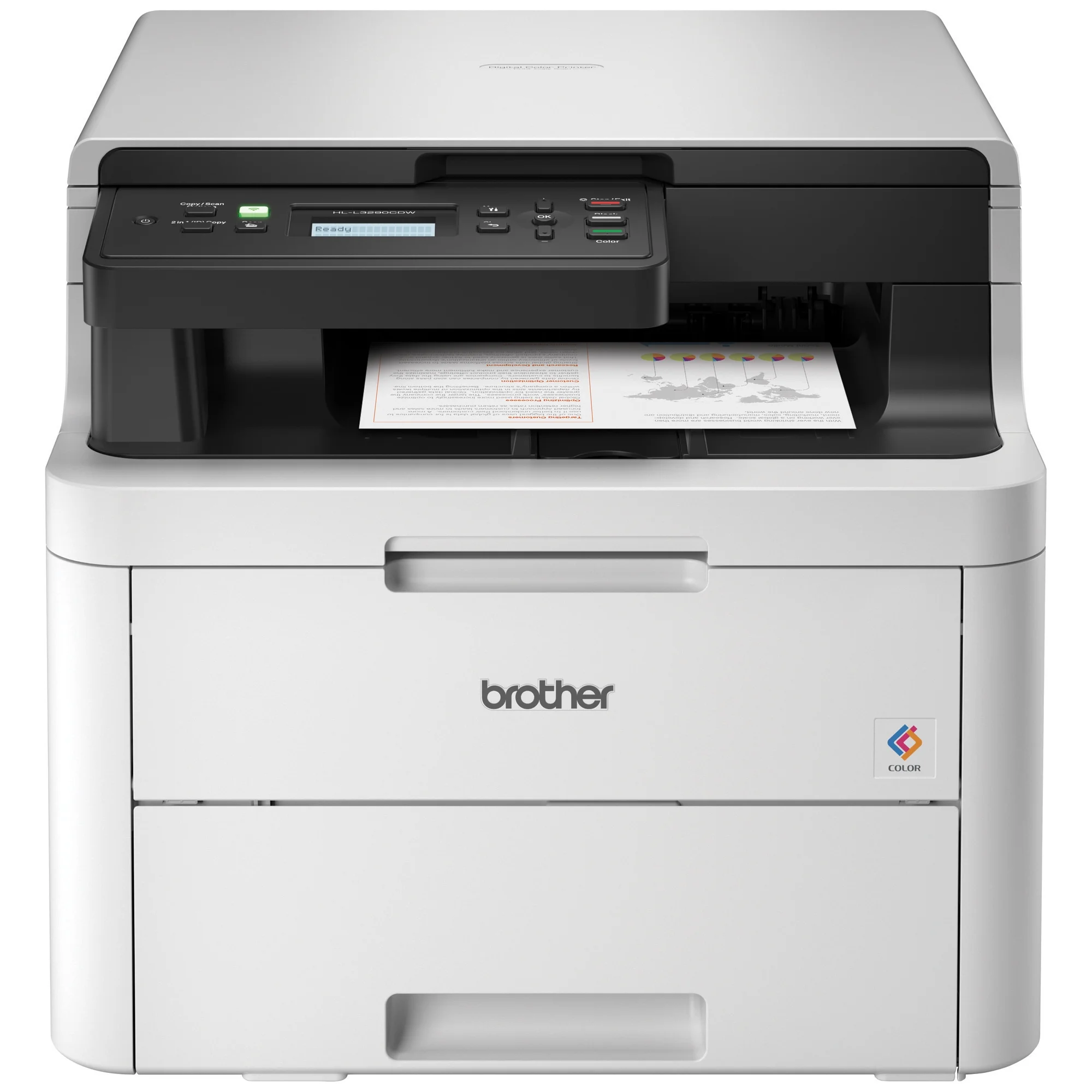 Restored Brother HL-L3290CDW Compact Digital Color Duplex Printer, Wireless Connectivity Technology (Refurbished)