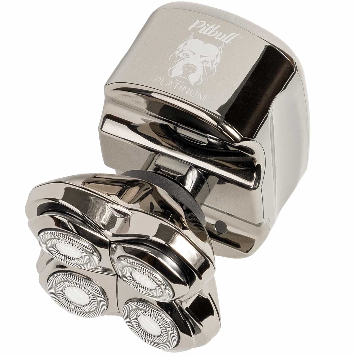 Restored Skull Shaver Pitbull Platinum PRO Electric Shaver for Head and Face (Refurbished)