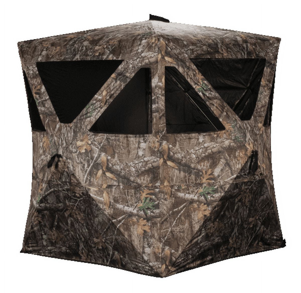 Rhino Blinds R100 Durable 2 Person Outside Game Hunting Ground Blind, Realtree