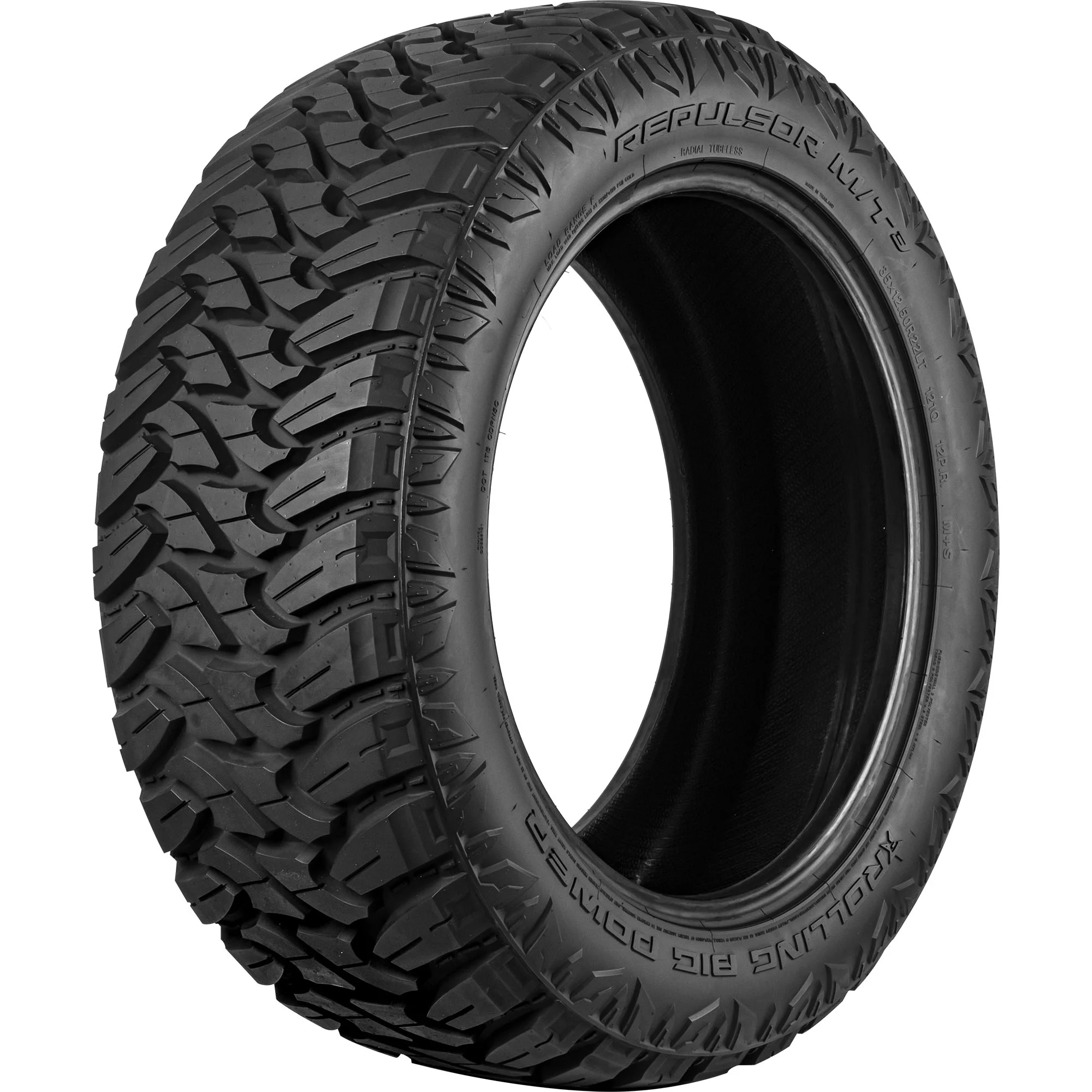 RBP Repulsor M/T 3 Mud Terrain LT33X12.50R20 119Q F Light Truck Tire
