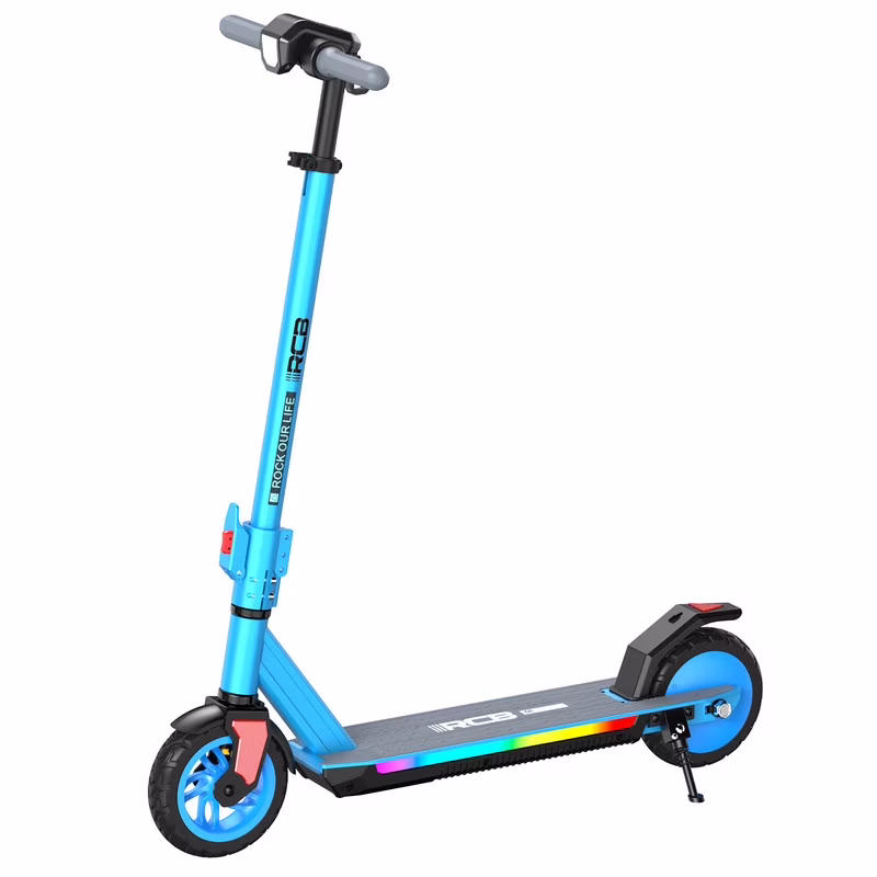 RCB Electric Scooter, E-Scooter with APP control, 200W Motor, Max Speed 15mph, electric scooters for adults foldable