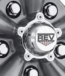 REV Wheels C10100C 100/105 Series Cap - Chrome