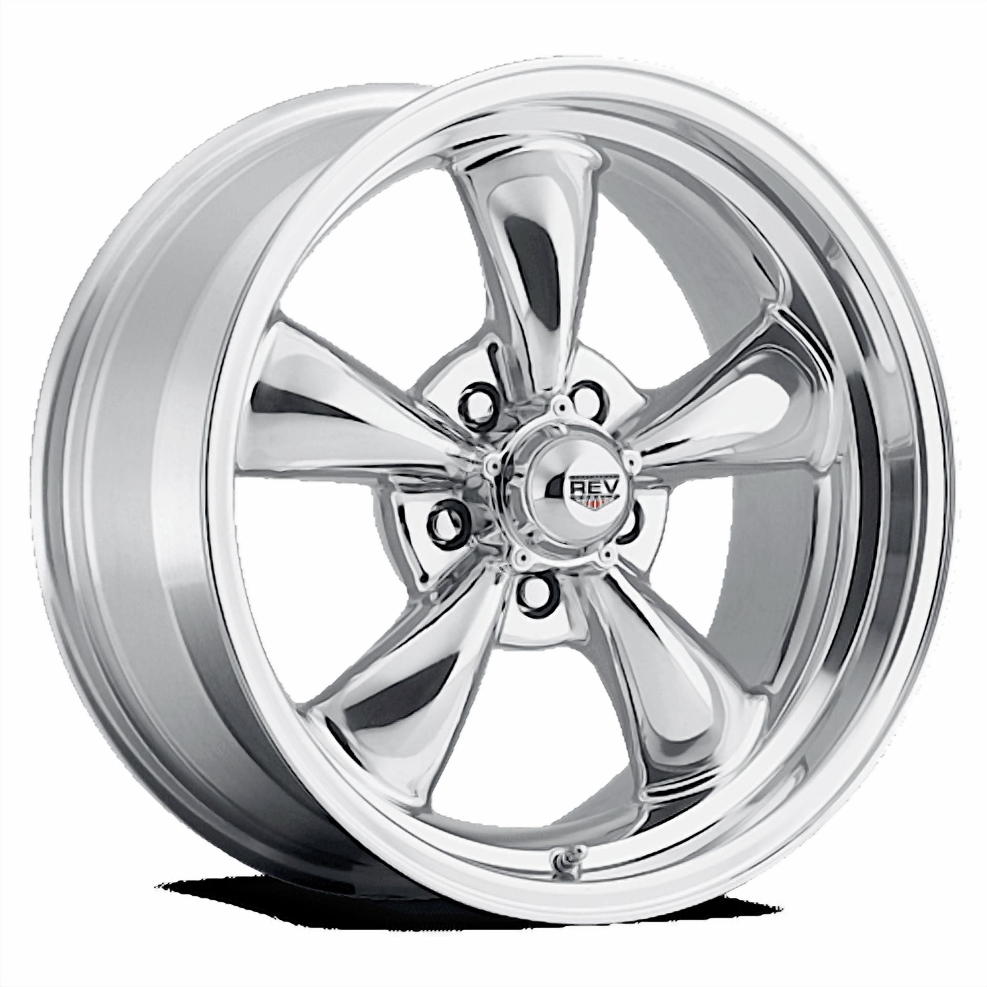 REV Wheels 100P-2957300 100 Series- 20x9.5 - 5.25 bs - 5x5/5x127 -Polished