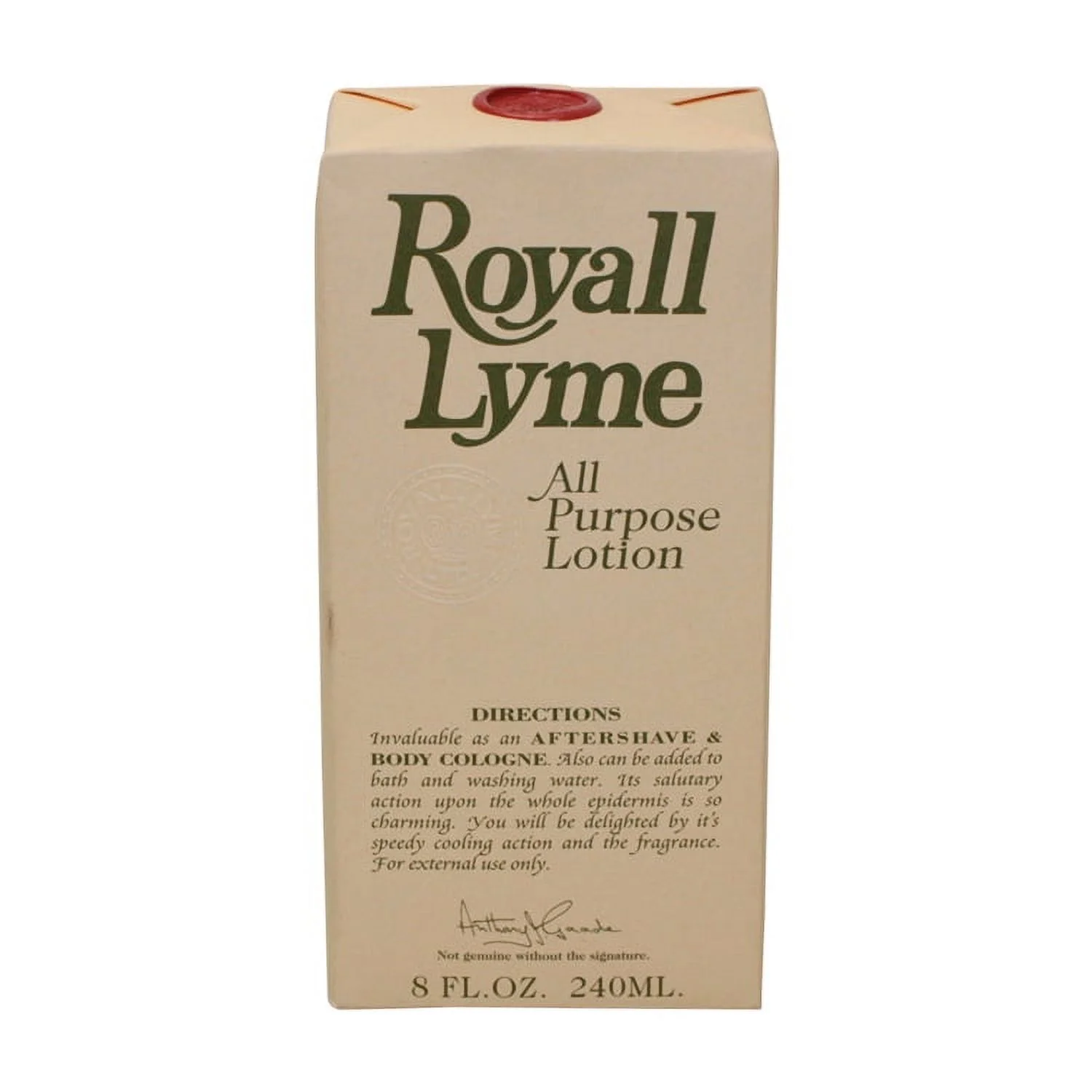ROYALL LYME OF BERMUDA by Royall Fragrances for Men ALL PURPOSE LOTION 8.0 oz / 240 ml