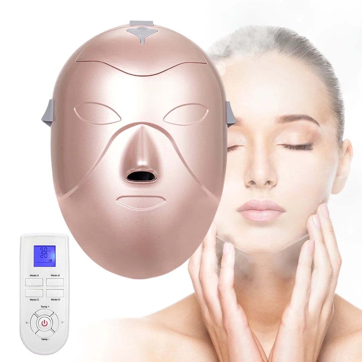 RUTAWZ Facial Steam Mask with Nano Steam Technology, Adjustable Temperature & Steam Volume - At-Home Spa for Deep Hydration, Pore Cleansing & Skin Care