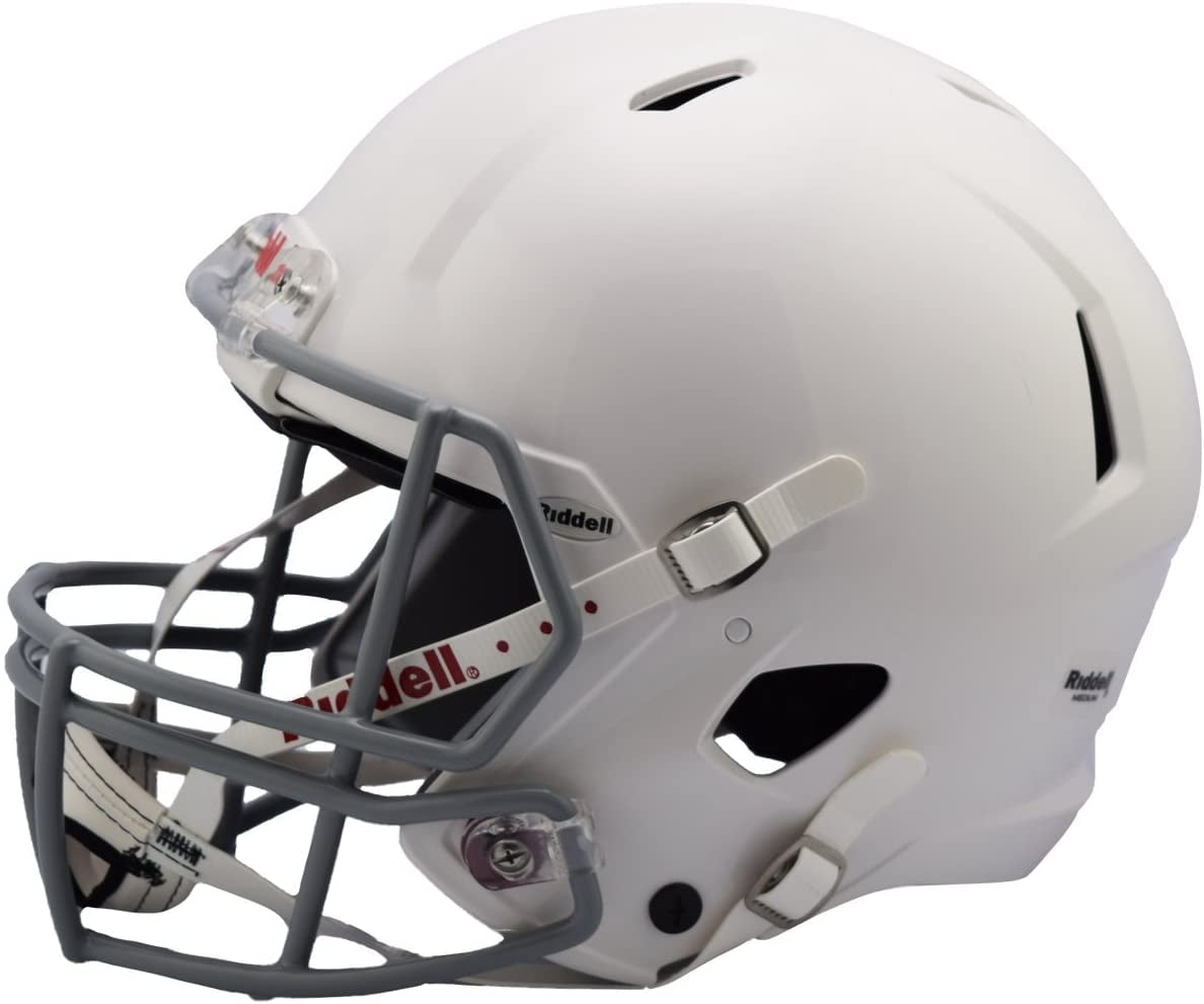 Riddell Victor Youth Helmet, White/Gray X Small