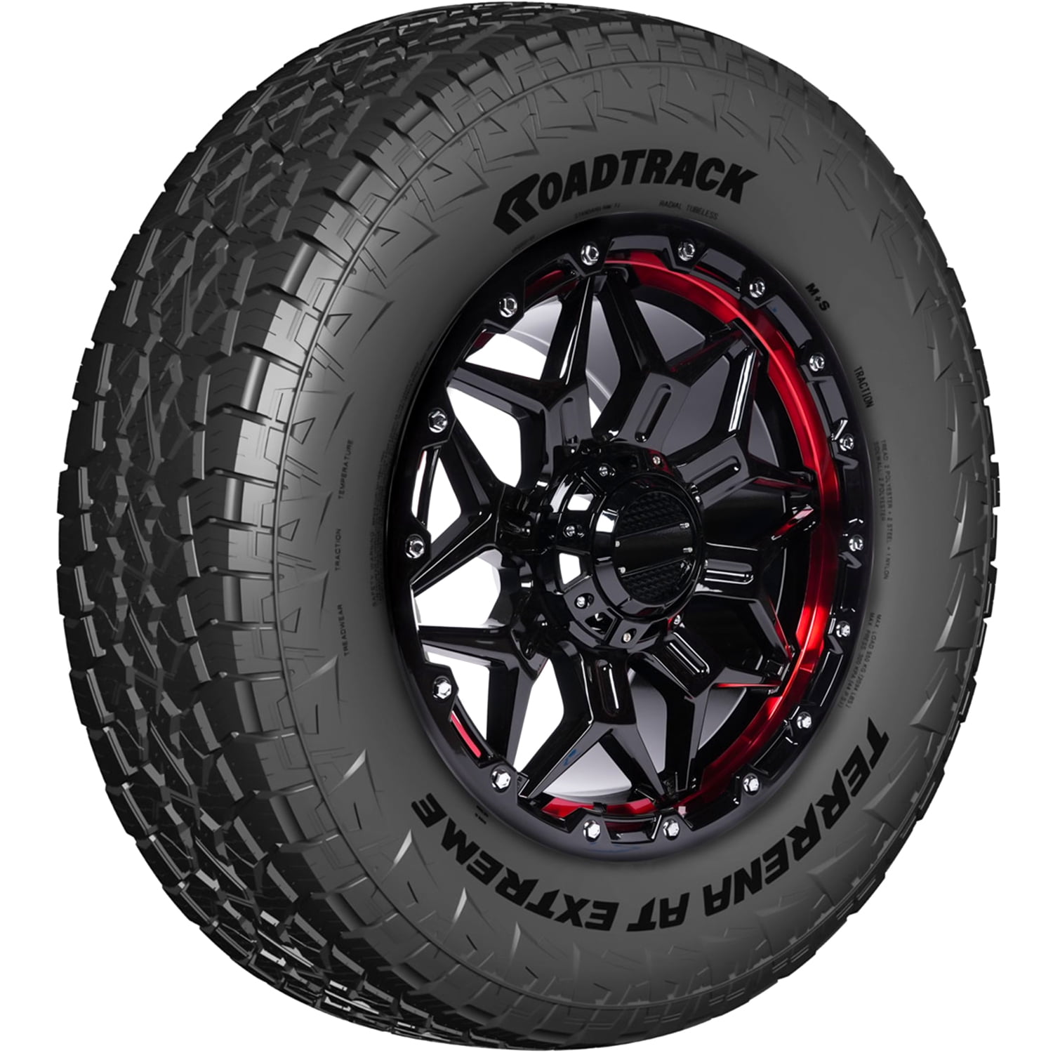 Roadtrack Terrena A/T Extreme LT285/70R17 121/118R E 10 Ply All Terrain Light Truck Tire