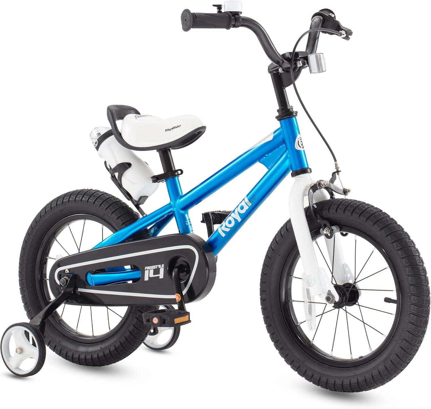 Royalbaby Freestyle 16" Bicycle for Boys and Girls Ages 6-8 Years, Blue