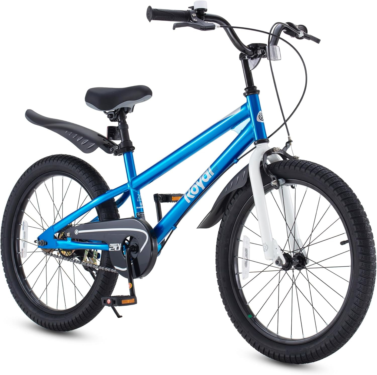 Royalbaby Freestyle 20" Bicycle for Boys and Girls Ages 9-12 Years, Blue