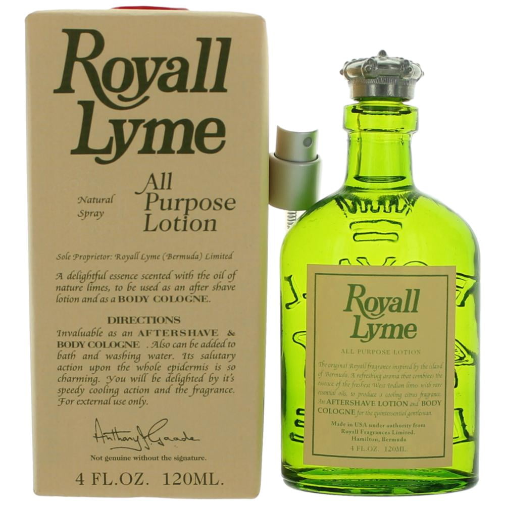 Royall Lyme by Royal Fragrances 4 oz All Purpose Lotion