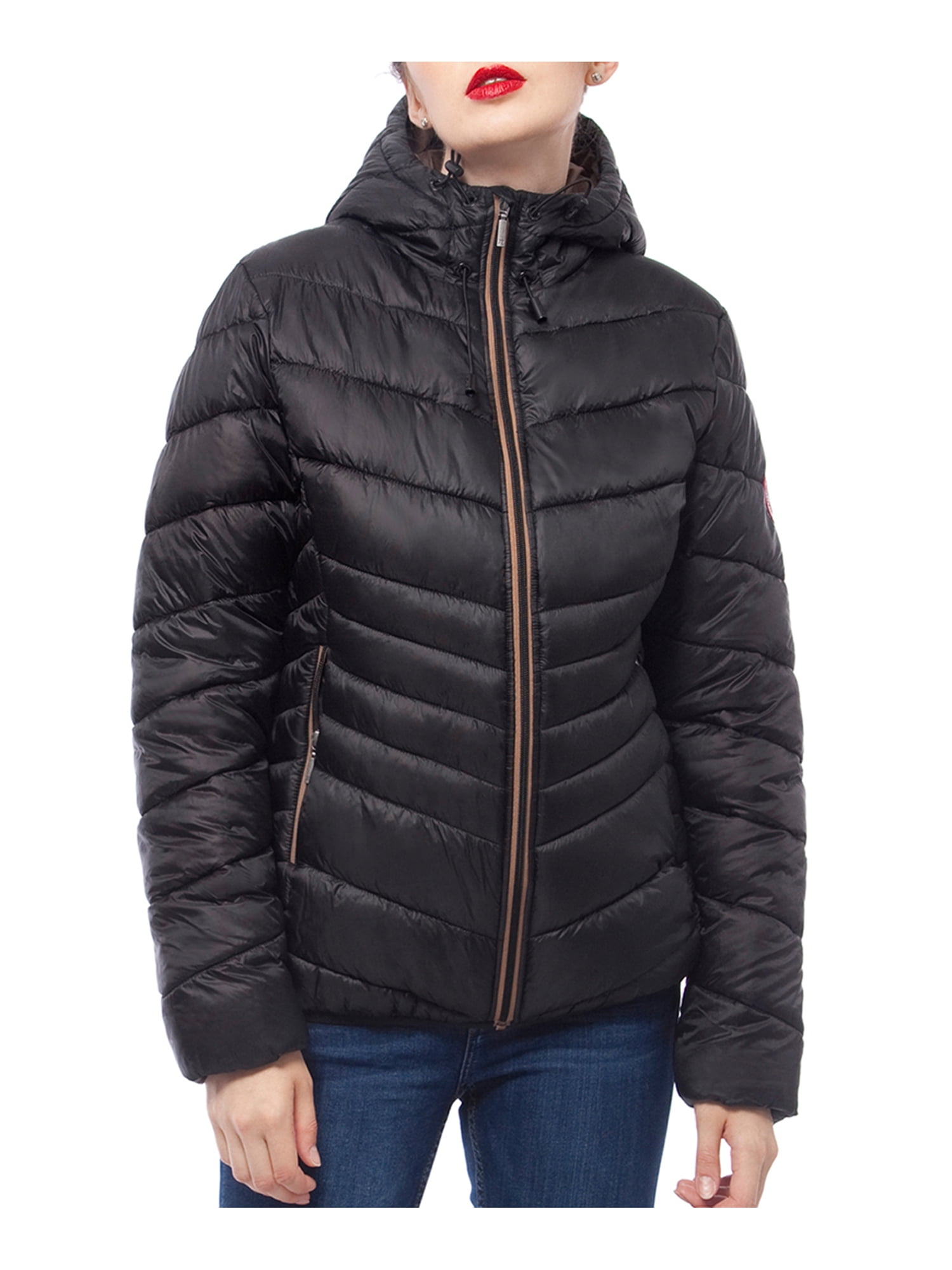 Rokka&Rolla Women's Light Puffer Jacket Coat, up to 2XL