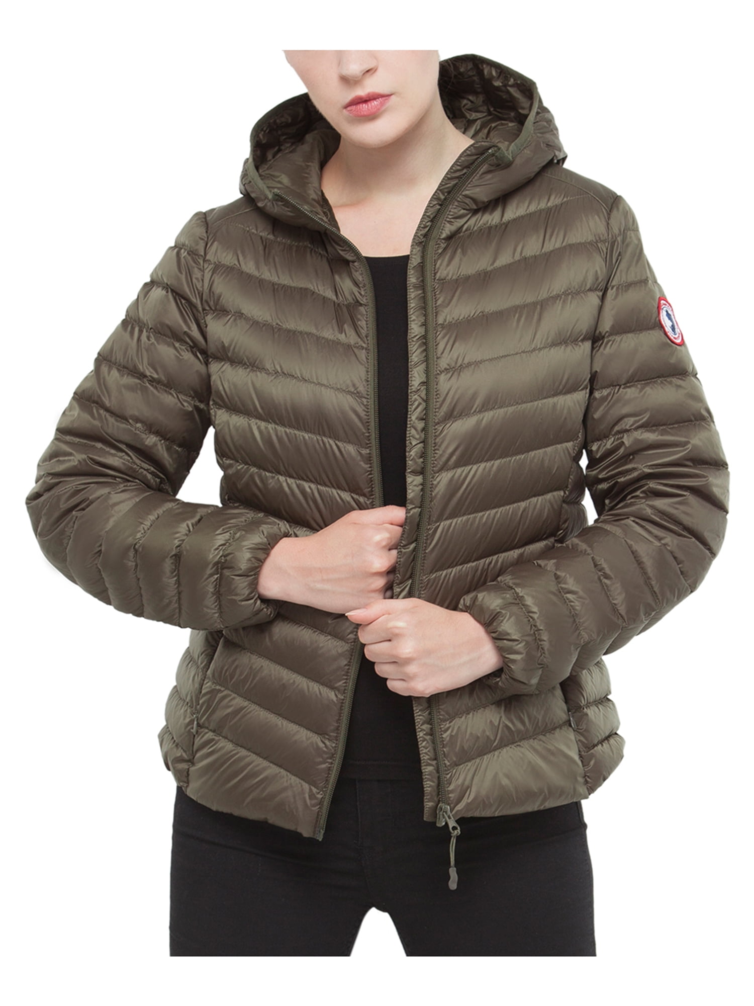 Rokka&Rolla Women's Ultra-Light REAL DOWN Jacket Packable Puffer Coat