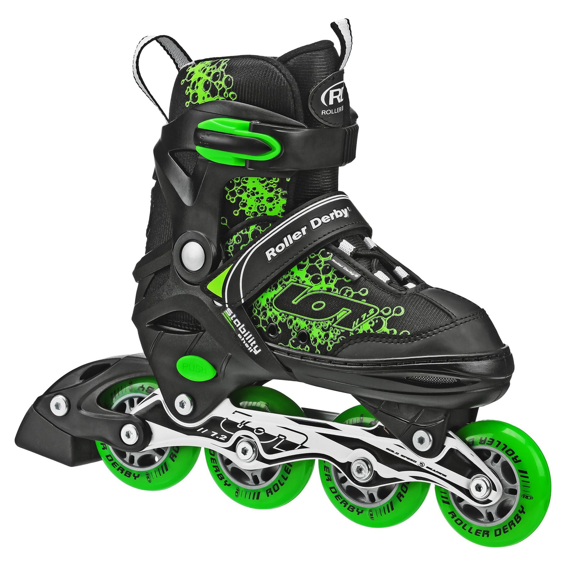 Roller Derby ION 7.2 Boy's Adjustable Inline Skate