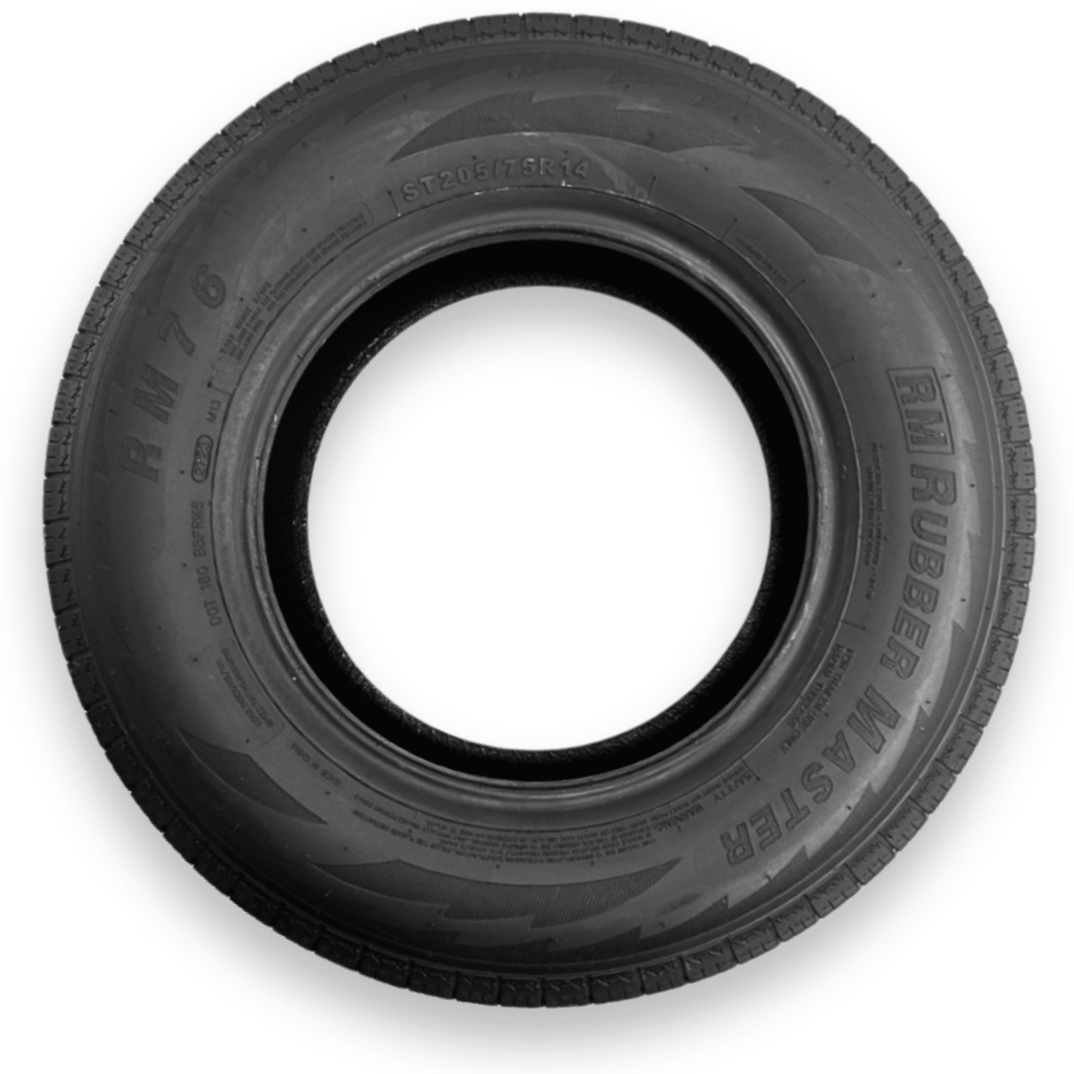 RubberMaster ST205/75R14 Highway Rib 8 Ply Tubeless